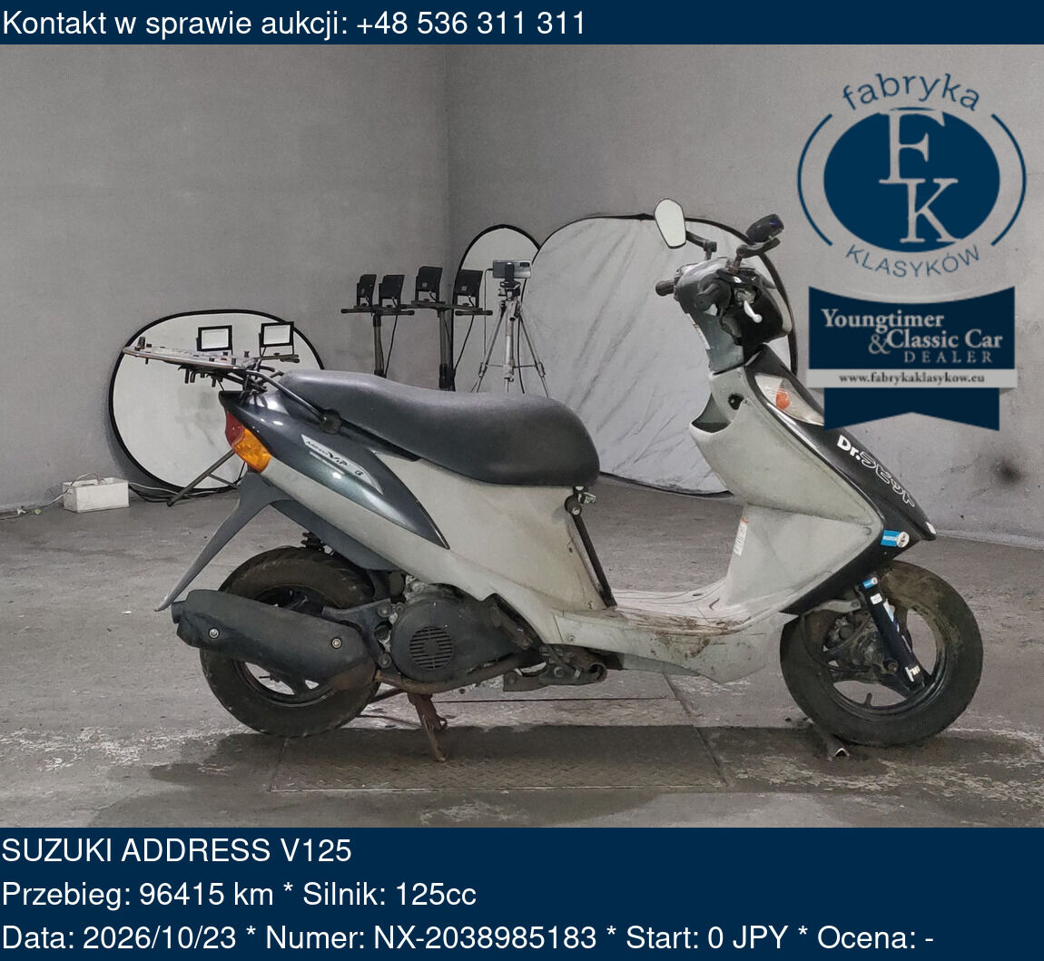 SUZUKI ADDRESS V125  - zdjęcie 2