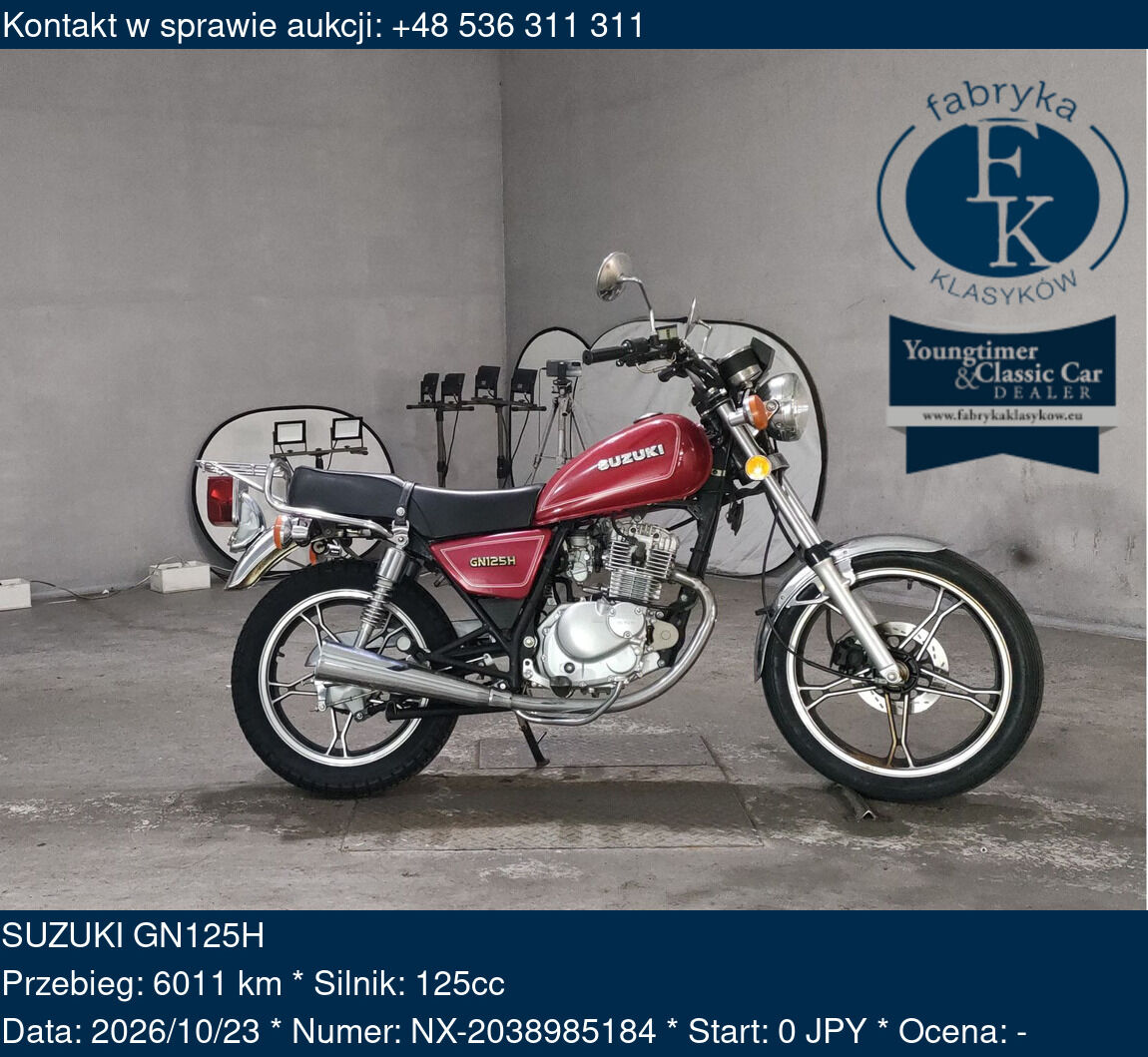 SUZUKI GN125H  - zdjęcie 2