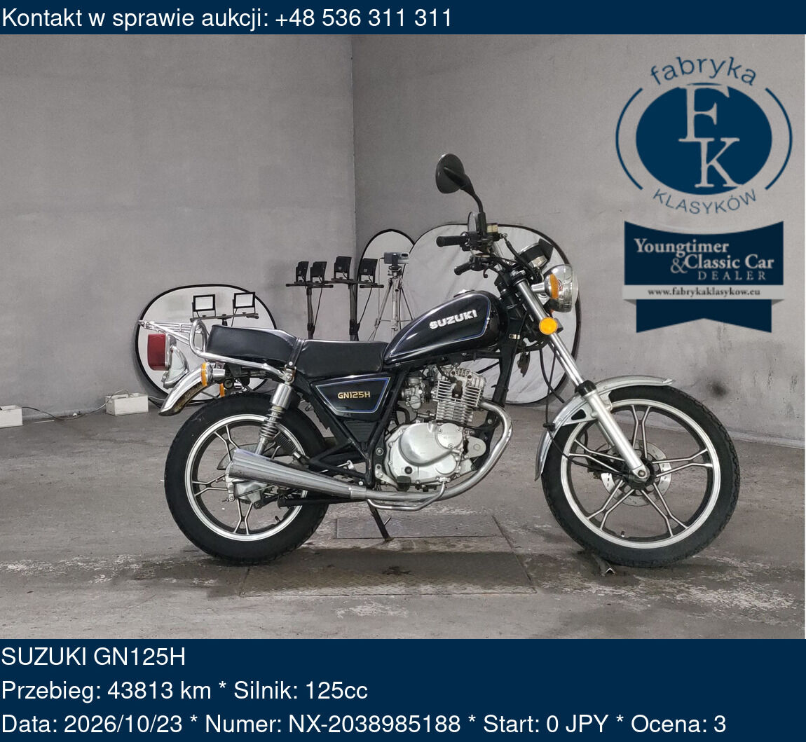 SUZUKI GN125H - zdjęcie 2