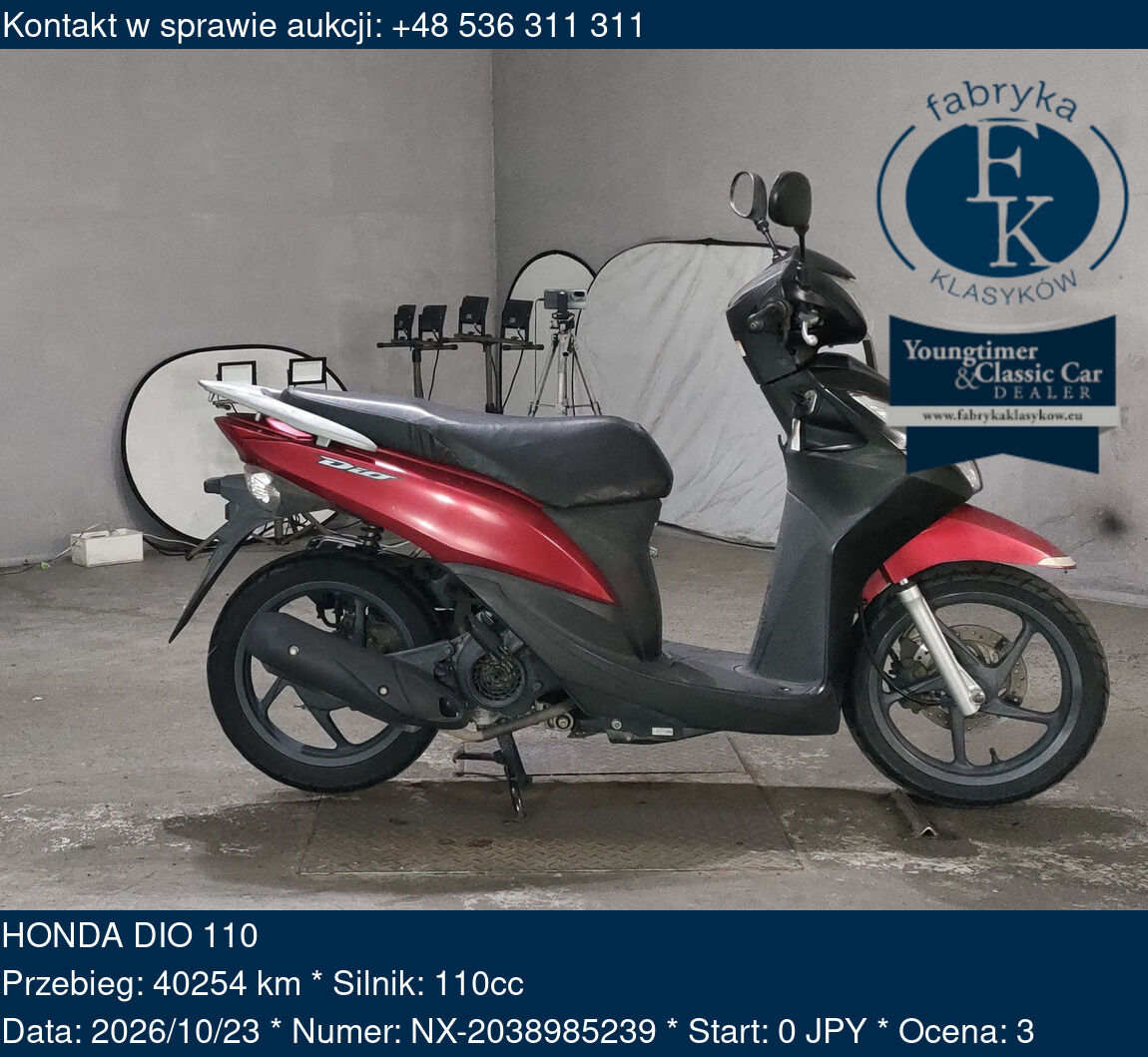 HONDA DIO 110  - zdjęcie 2