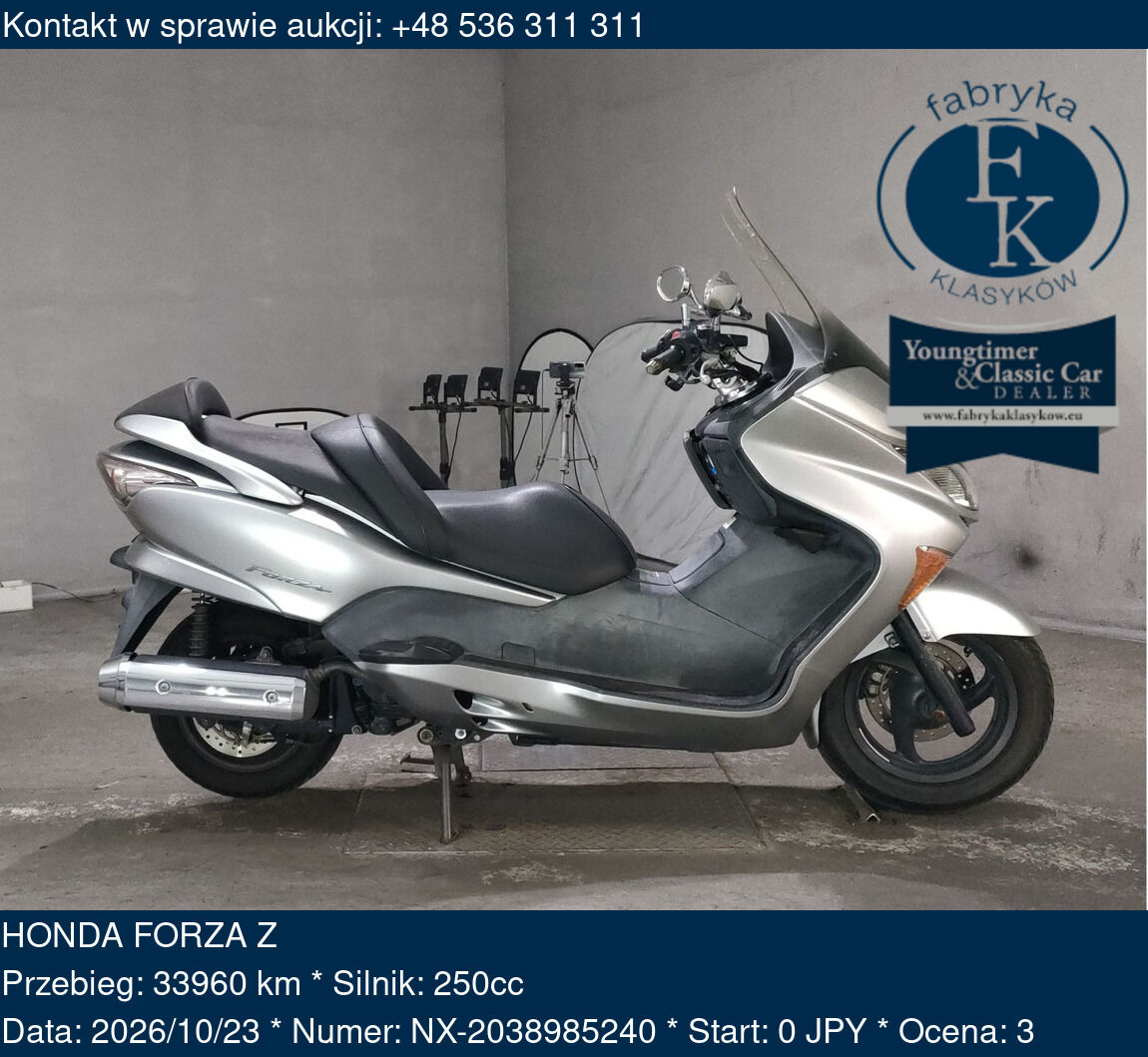 HONDA FORZA Z - zdjęcie 2