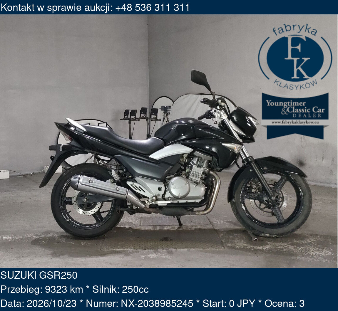 SUZUKI GSR250  - zdjęcie 2