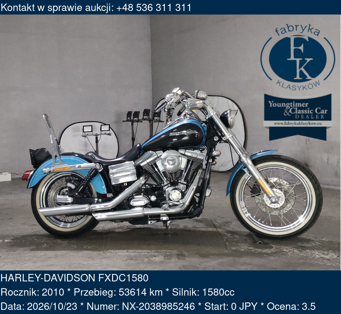 HARLEY-DAVIDSON FXDC1580 2010 - zdjęcie 2