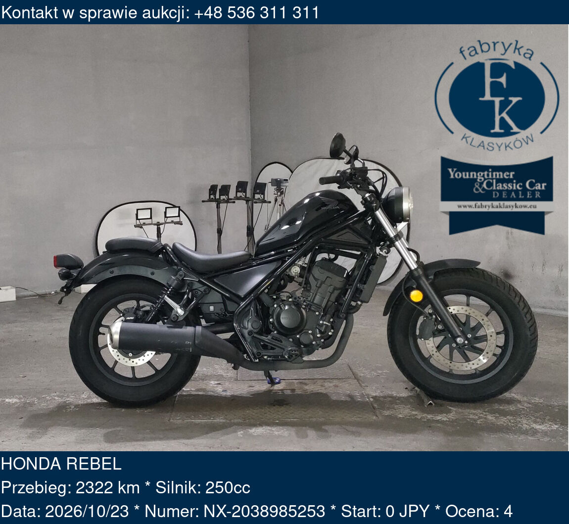 HONDA REBEL  - zdjęcie 2