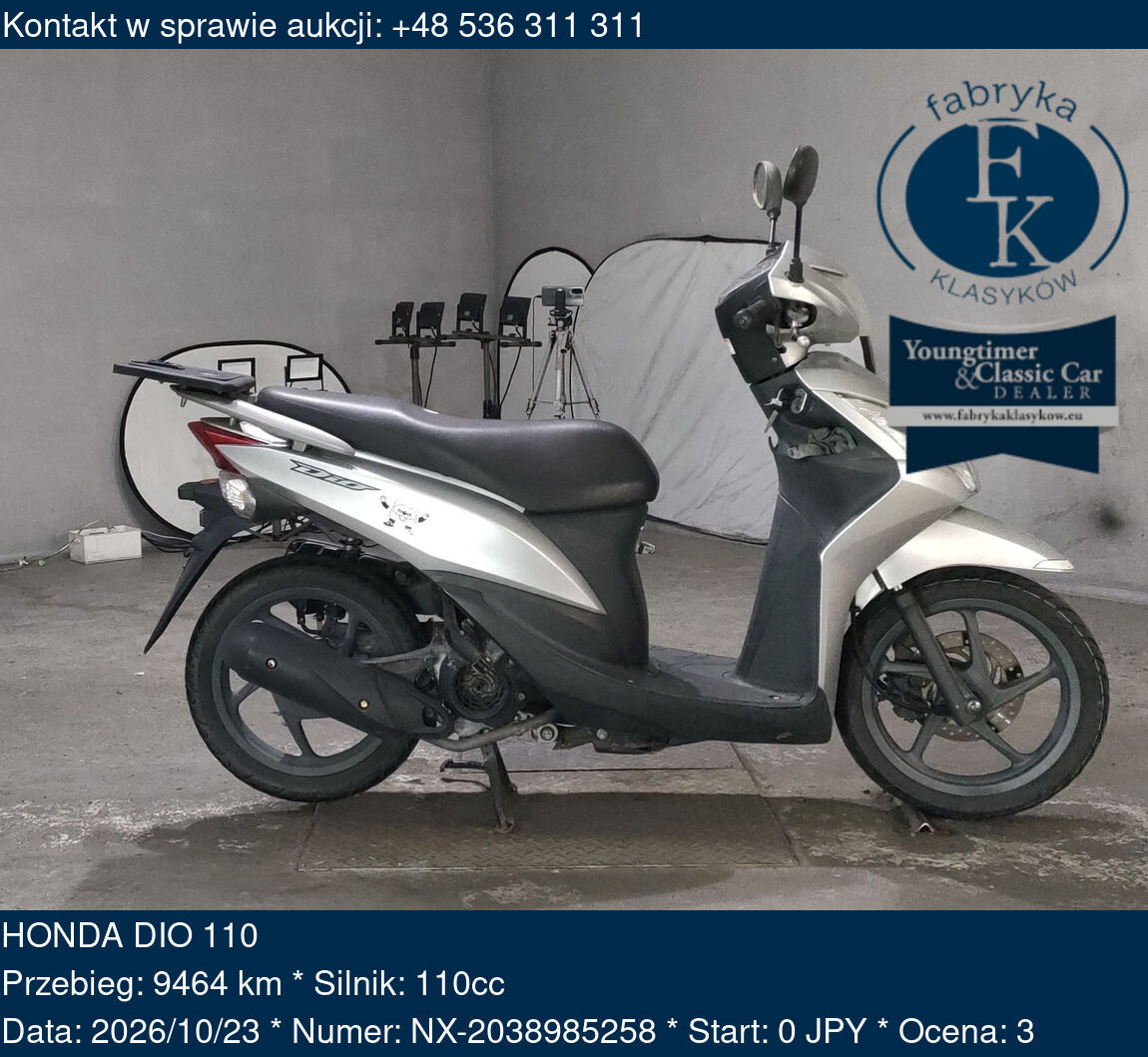 HONDA DIO 110  - zdjęcie 2