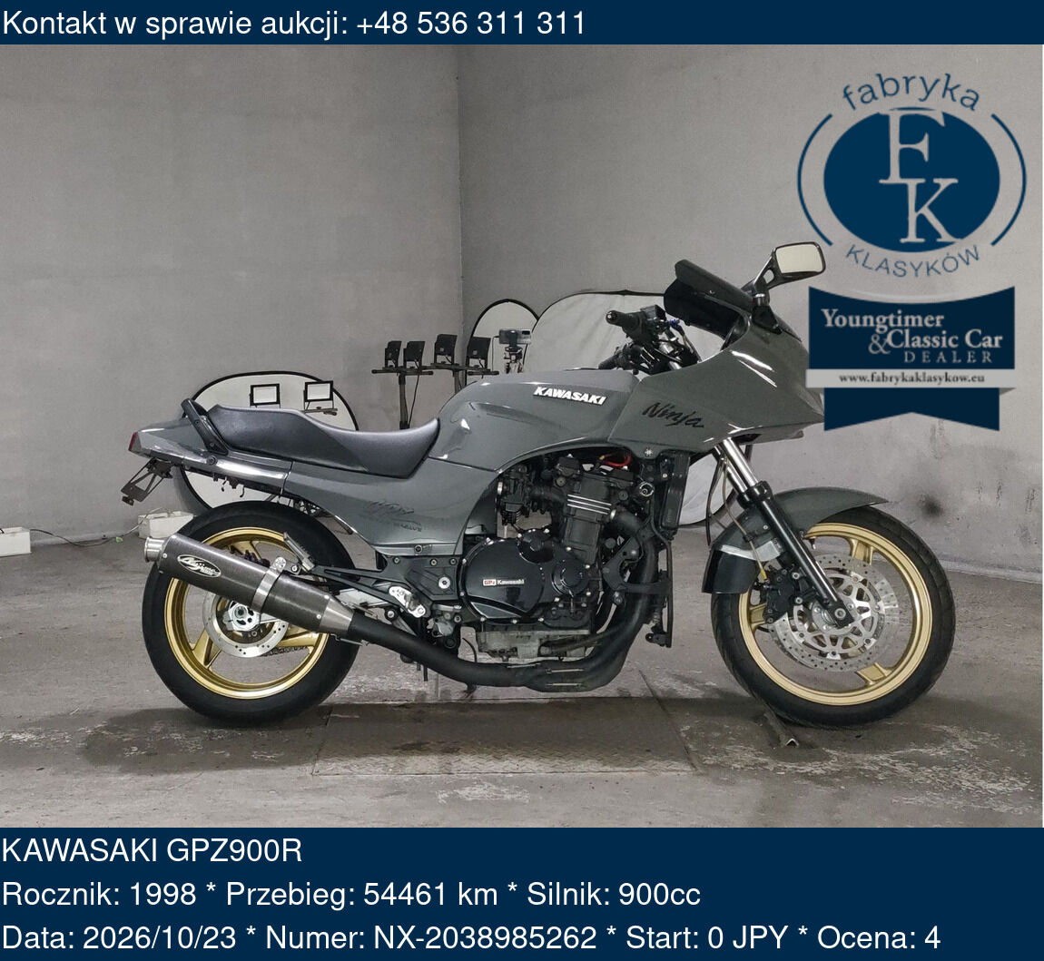 KAWASAKI GPZ900R 1998 - zdjęcie 2