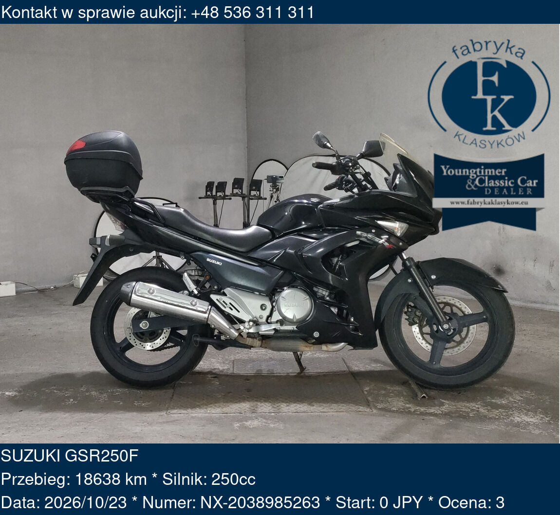 SUZUKI GSR250F  - zdjęcie 2
