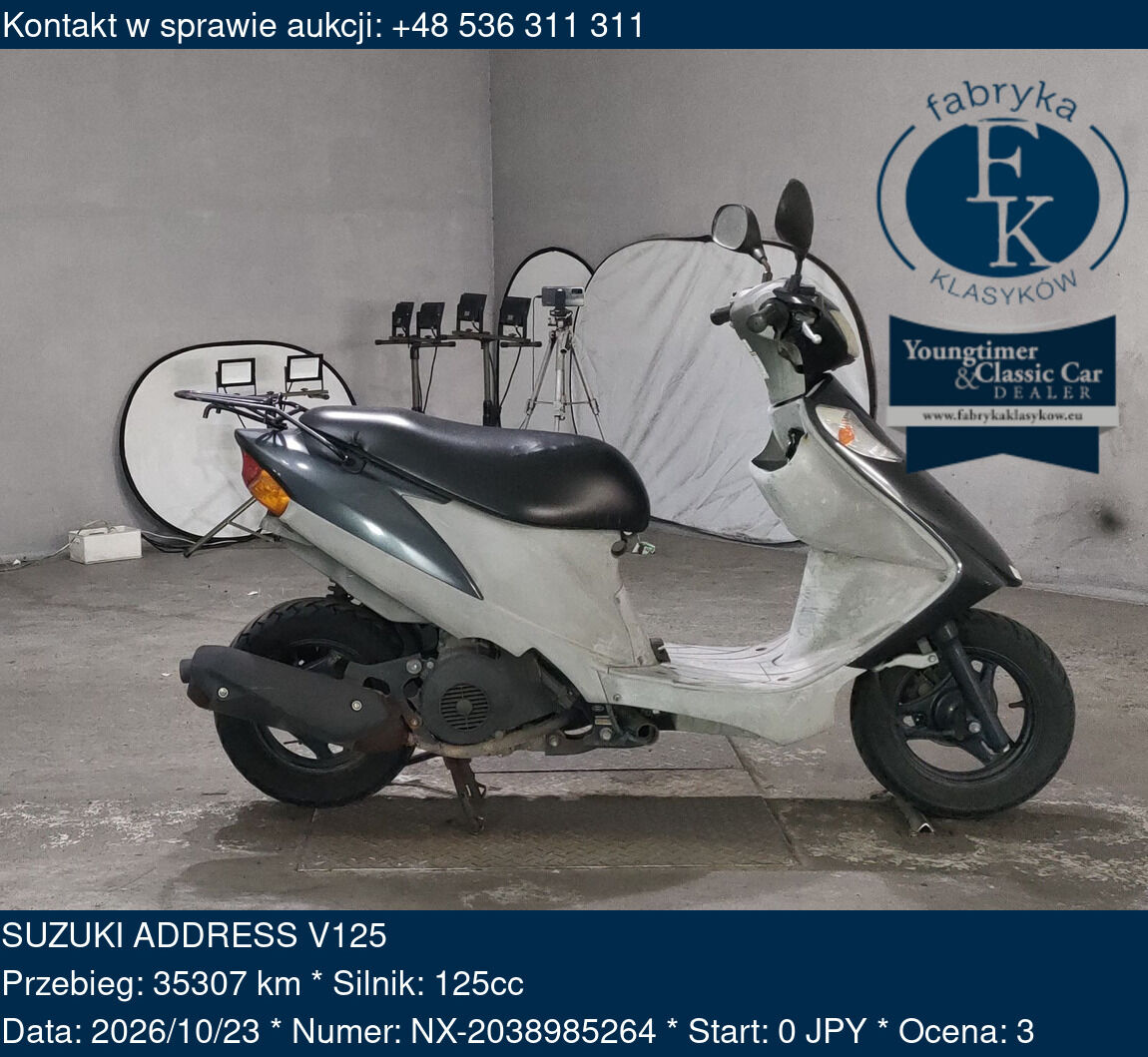 SUZUKI ADDRESS V125  - zdjęcie 2