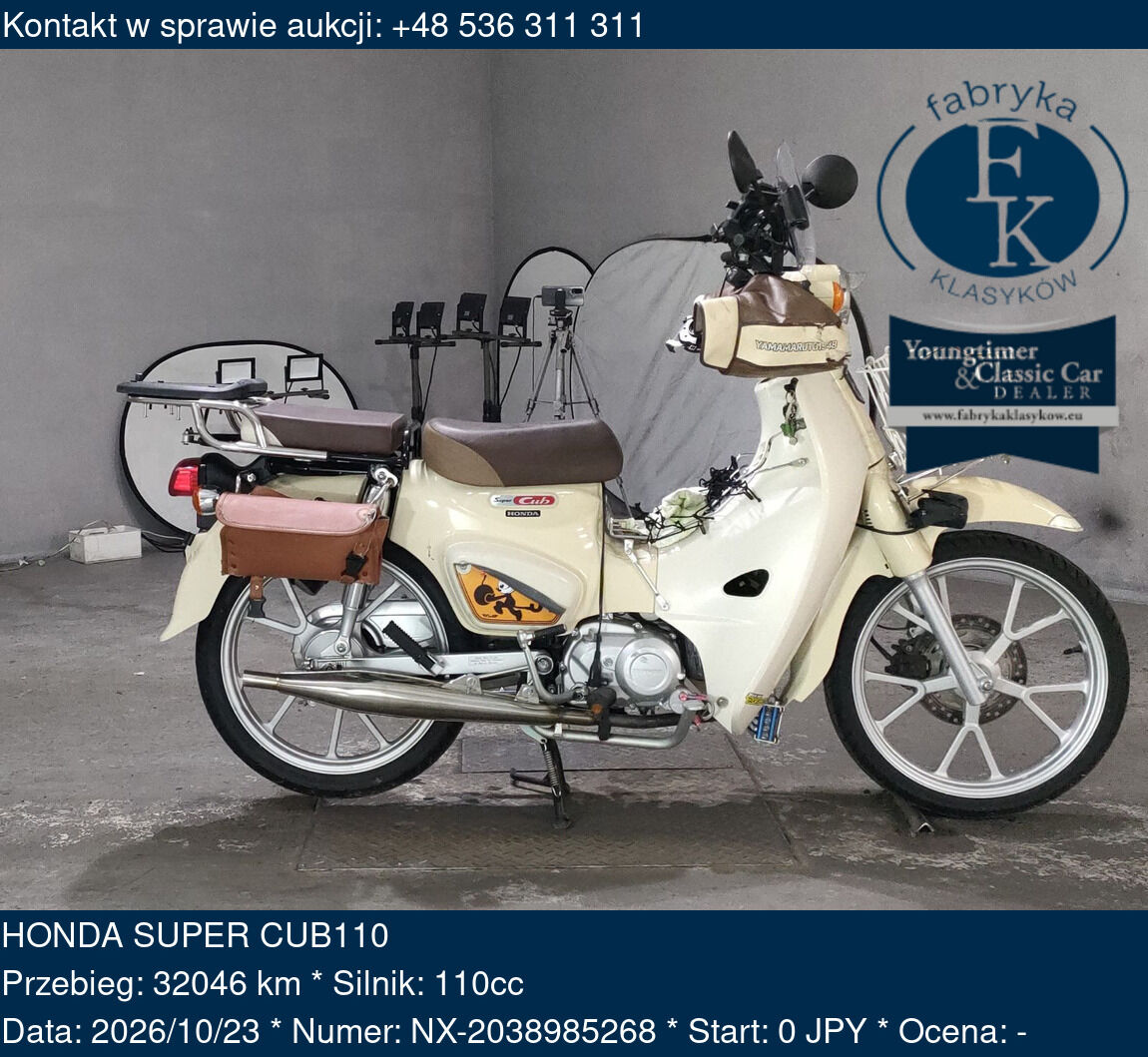 HONDA SUPER CUB110  - zdjęcie 2