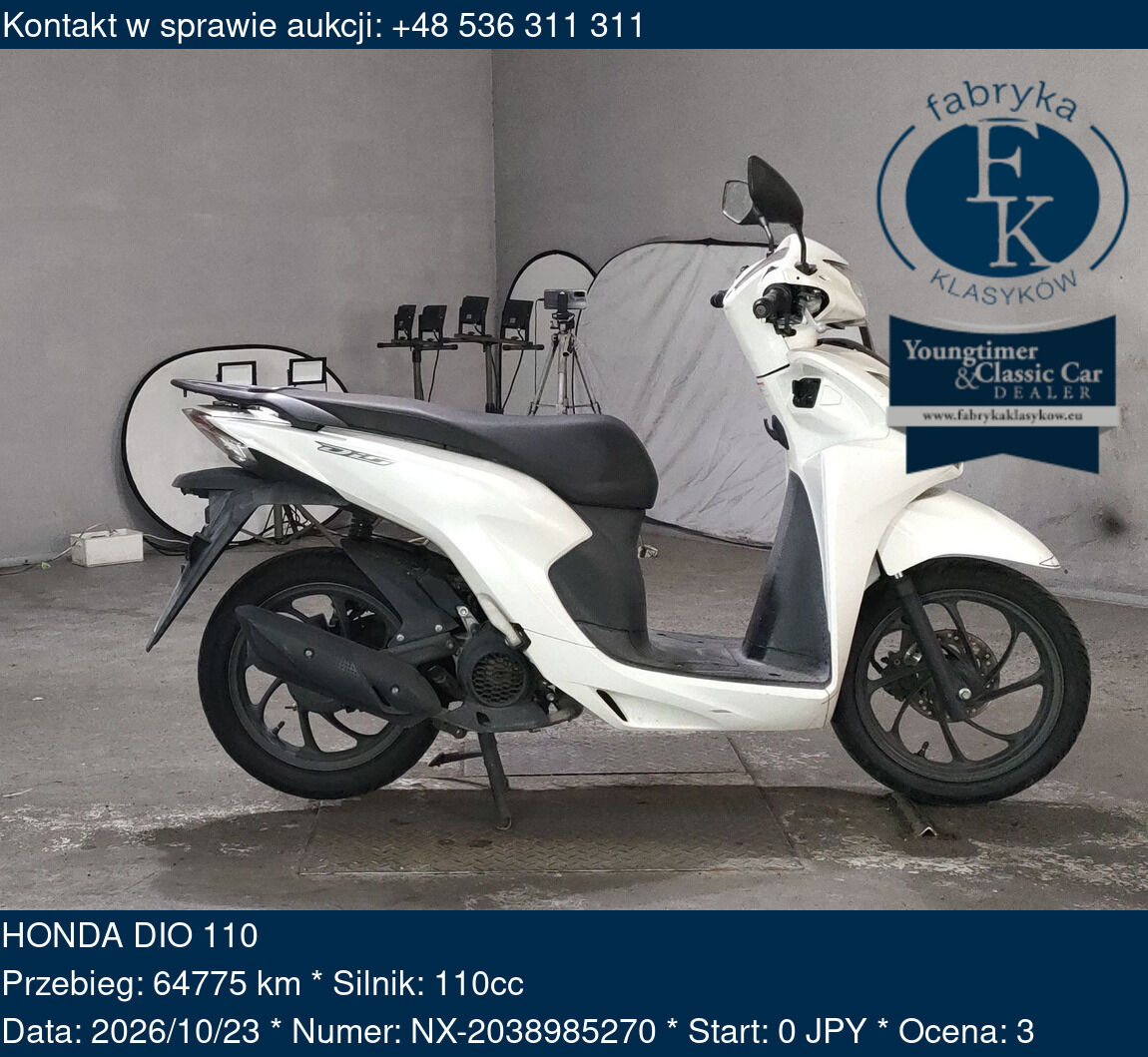 HONDA DIO 110  - zdjęcie 2