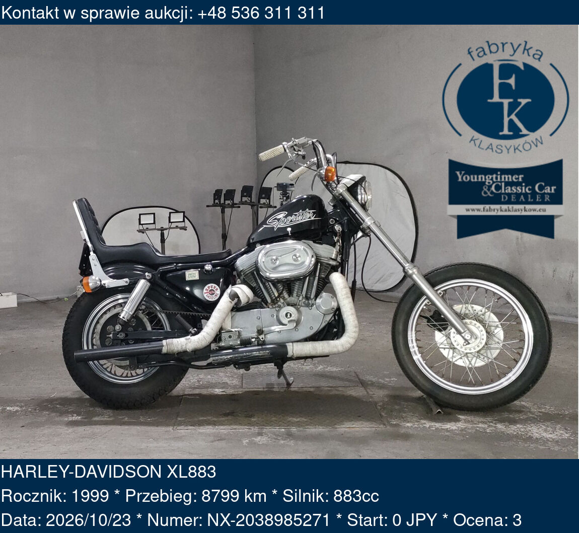 HARLEY-DAVIDSON XL883 1999 - zdjęcie 2