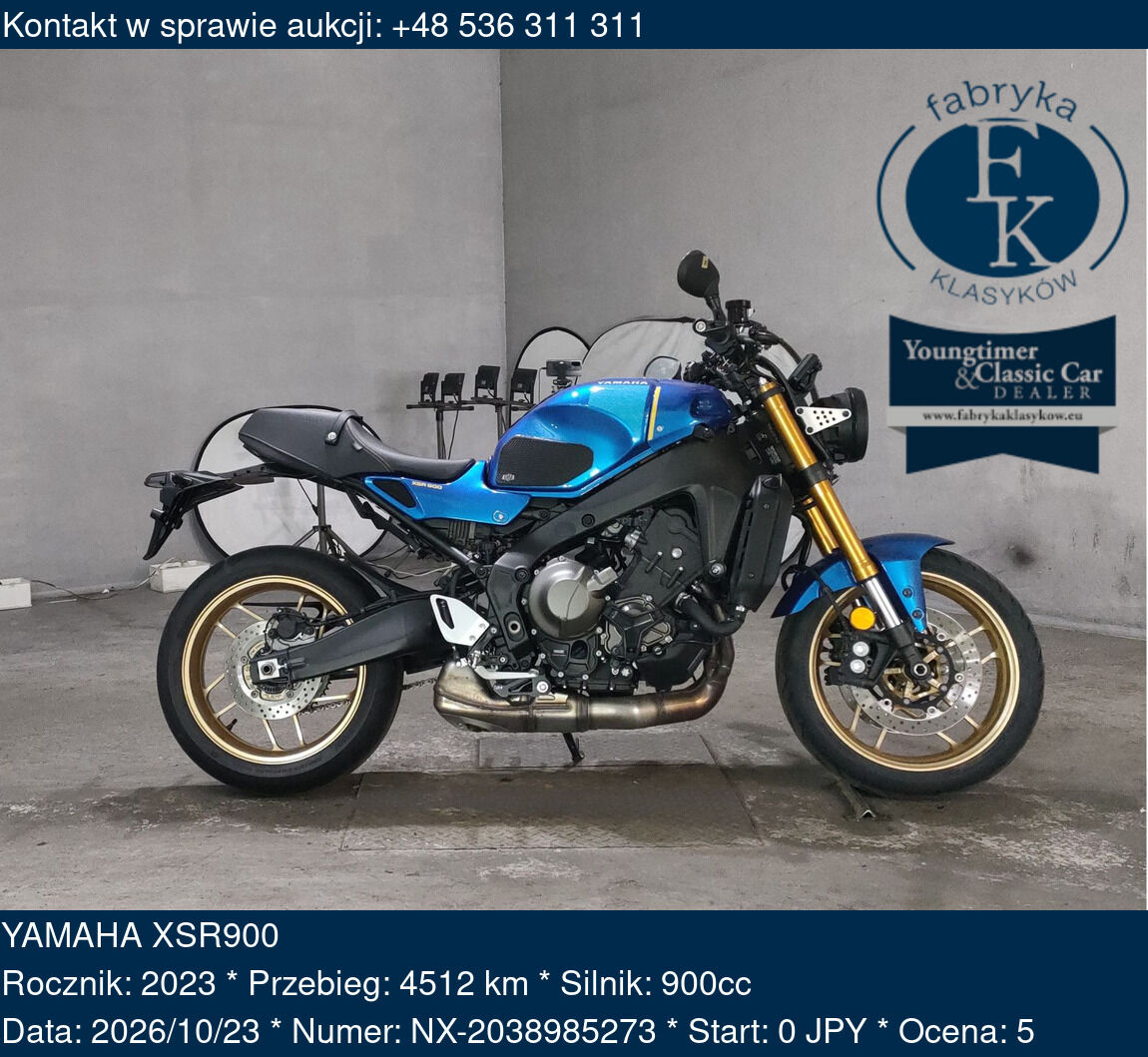 YAMAHA XSR900 2023 - zdjęcie 3