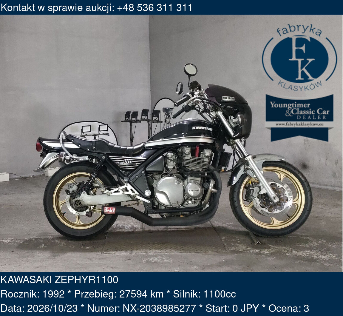 KAWASAKI ZEPHYR1100 1992 - zdjęcie 2