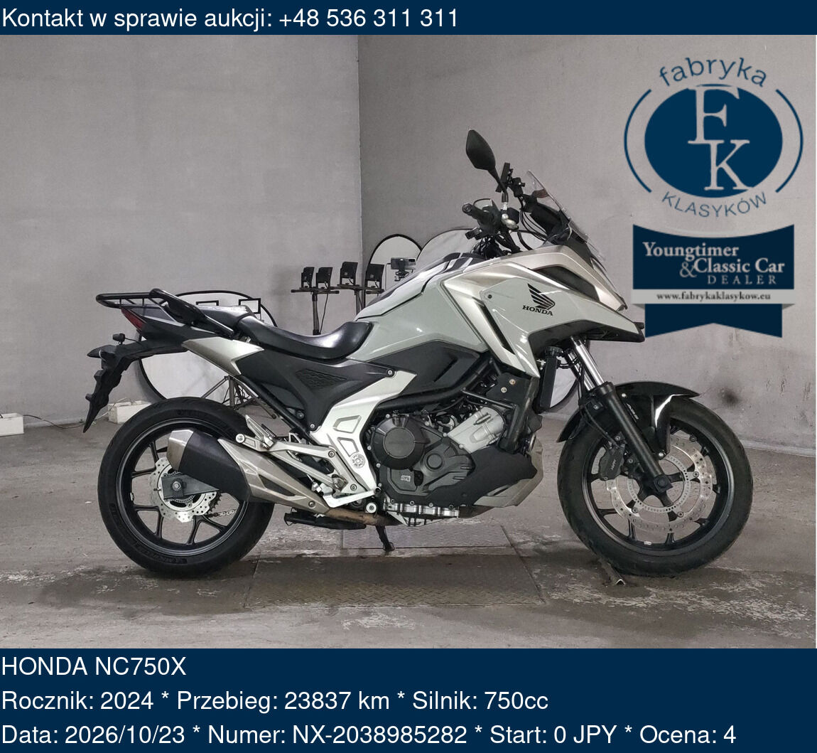 HONDA NC750X 2024 - zdjęcie 2