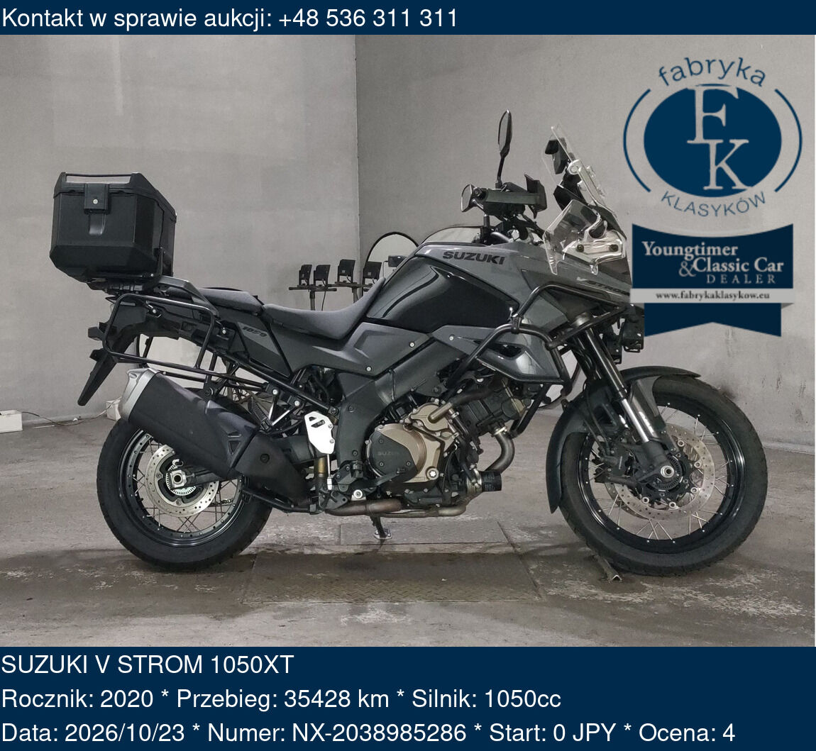 SUZUKI V STROM 1050XT 2020 - zdjęcie 3