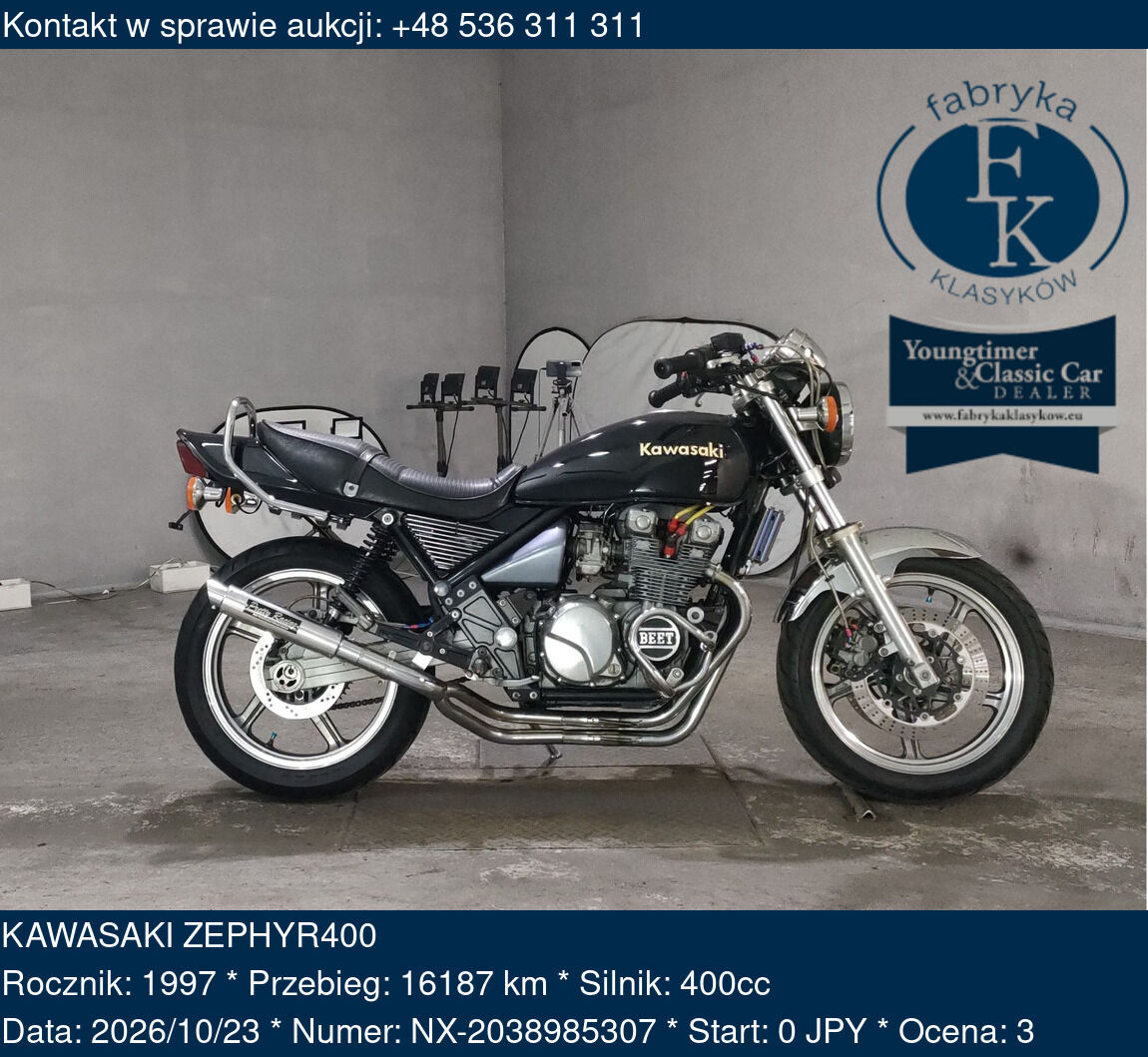 KAWASAKI ZEPHYR400 1997 - zdjęcie 2