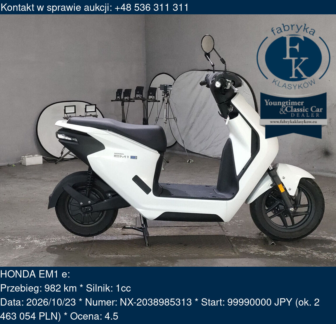 HONDA EM1 e:  - zdjęcie 2