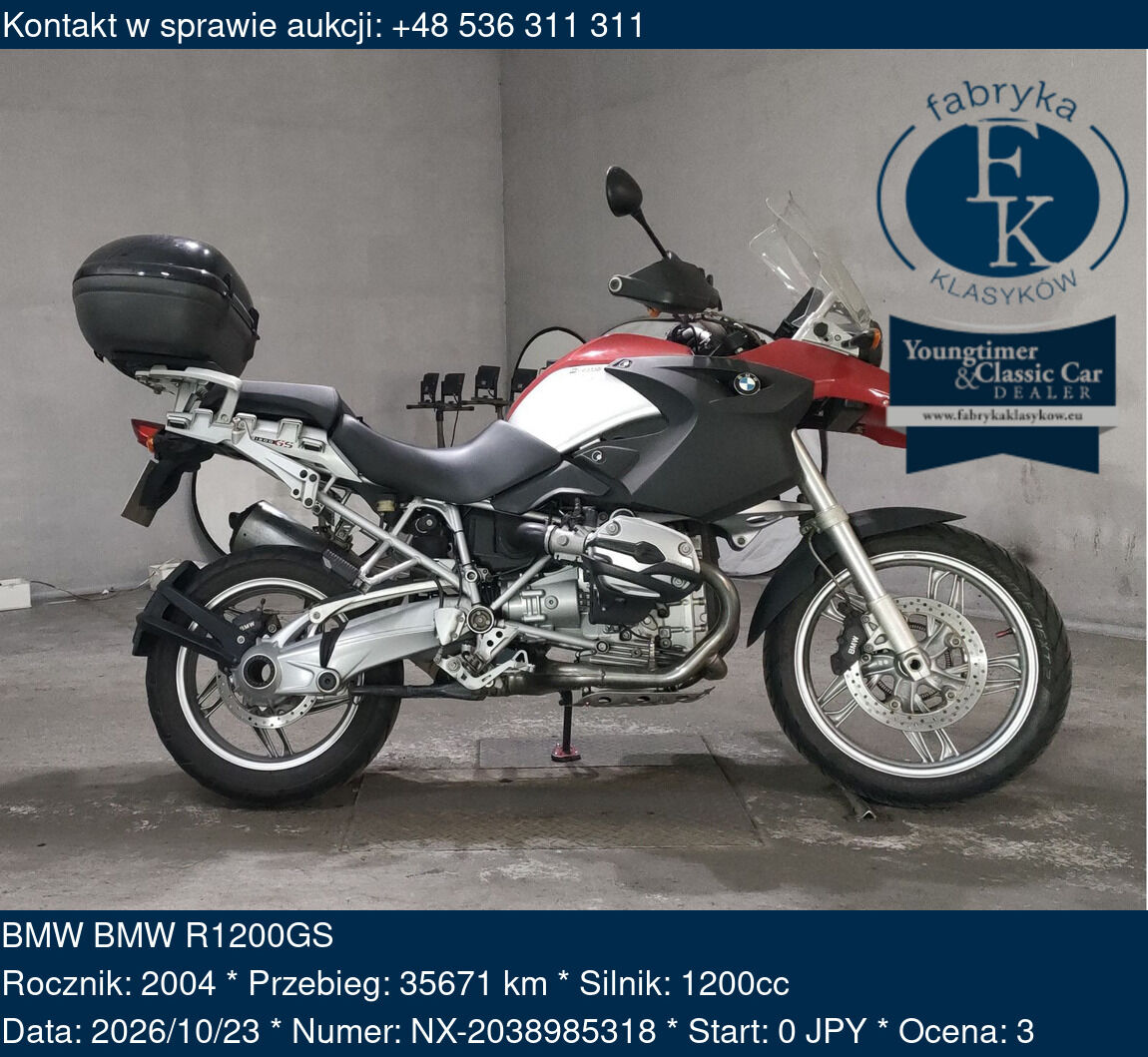 BMW BMW R1200GS 2004 - zdjęcie 2