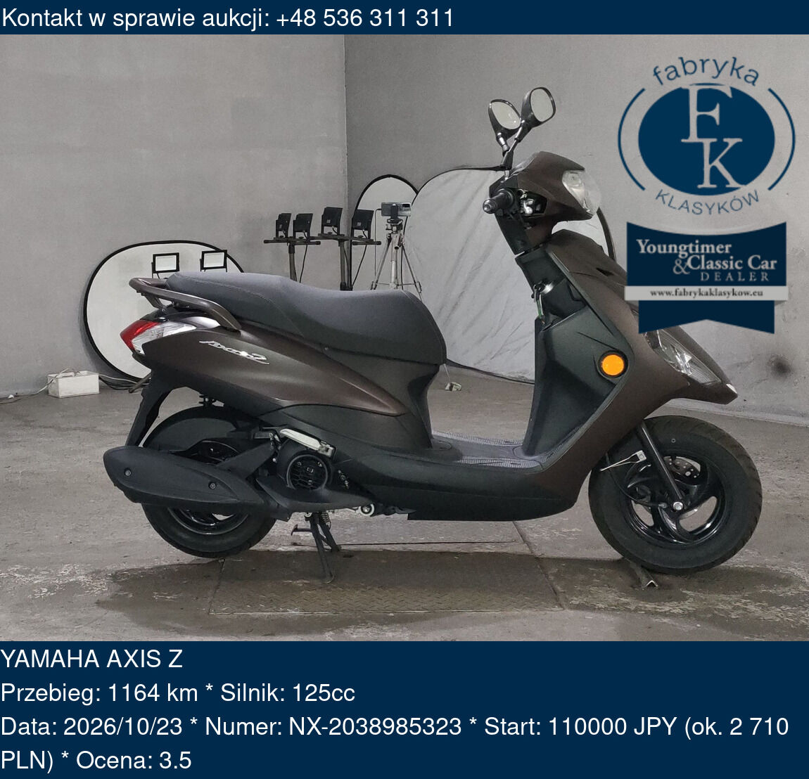 YAMAHA AXIS Z  - zdjęcie 3