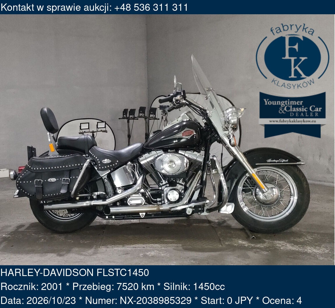 HARLEY-DAVIDSON FLSTC1450 2001 - zdjęcie 2