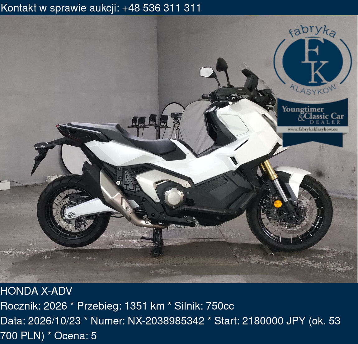 HONDA X-ADV 2026 - zdjęcie 2