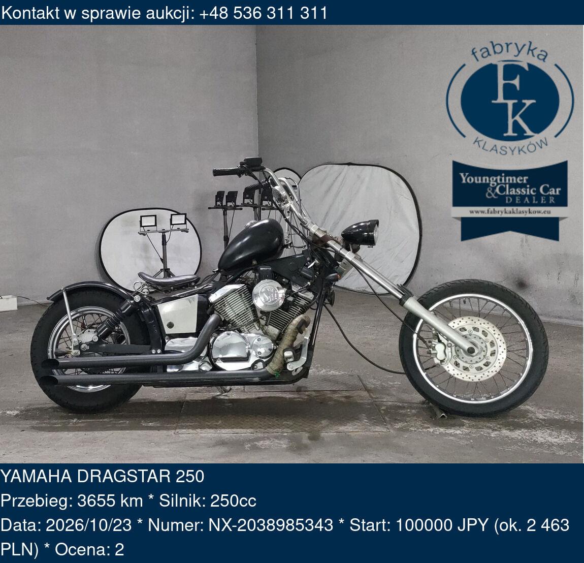 YAMAHA DRAGSTAR 250  - zdjęcie 2