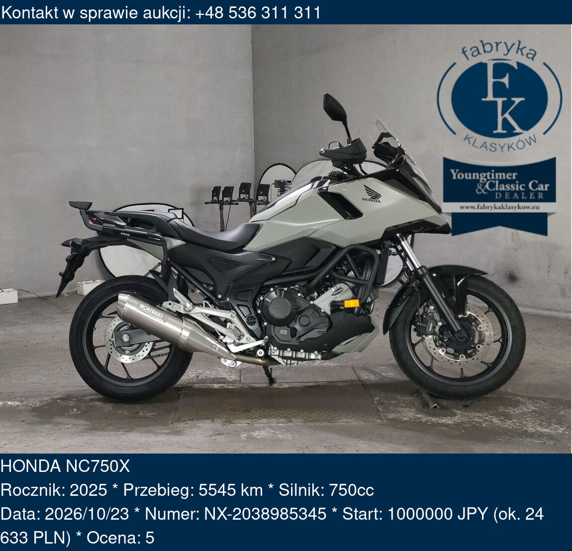 HONDA NC750X 2025 - zdjęcie 2