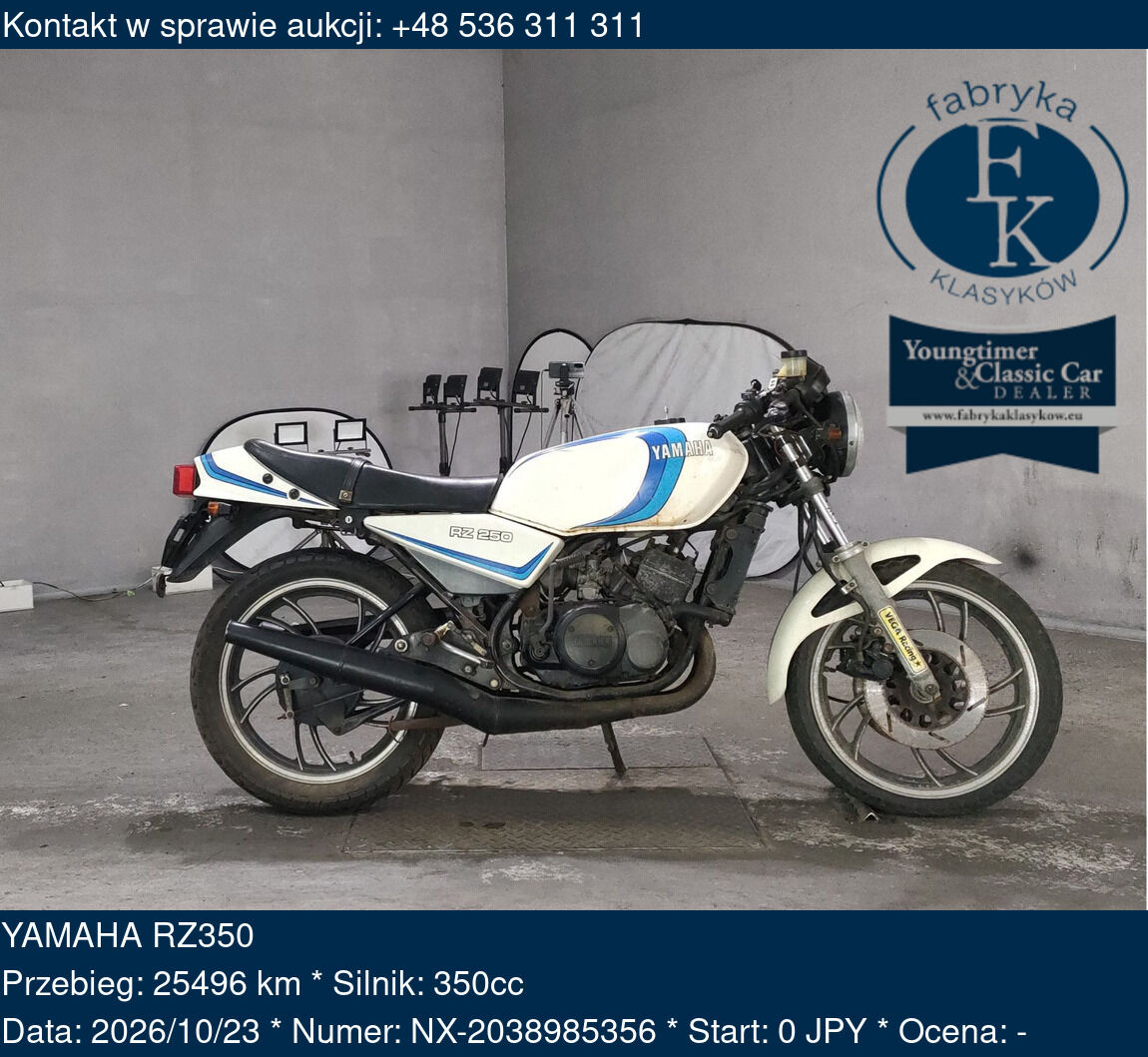 YAMAHA RZ350  - zdjęcie 2
