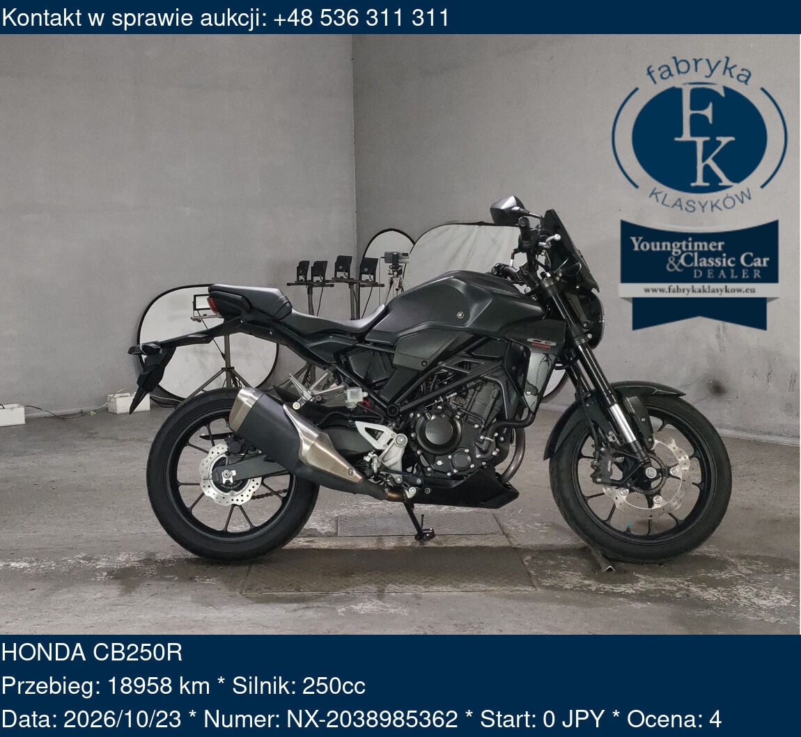 HONDA CB250R  - zdjęcie 2