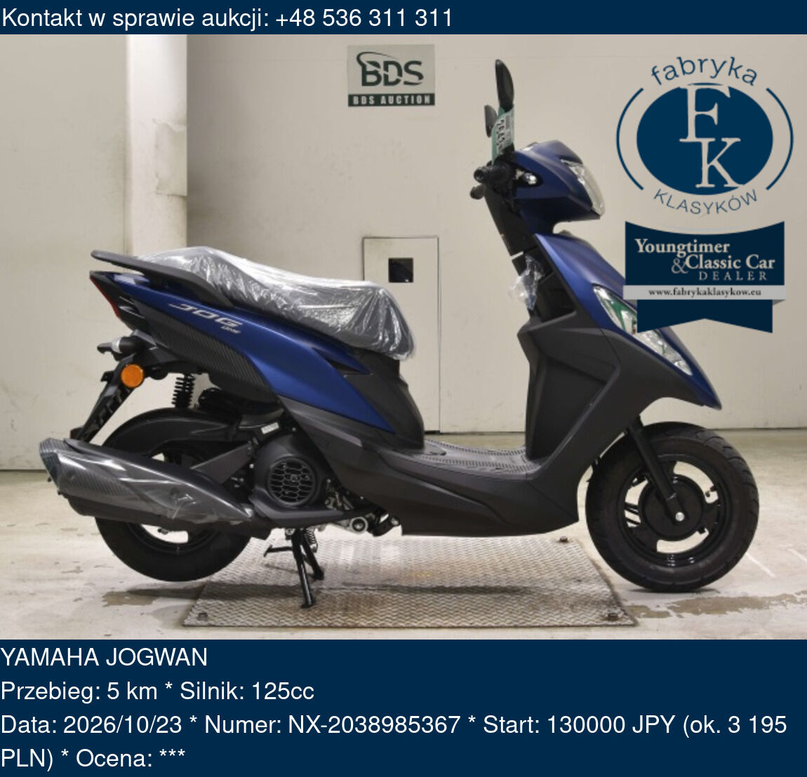 YAMAHA JOGWAN  - zdjęcie 2