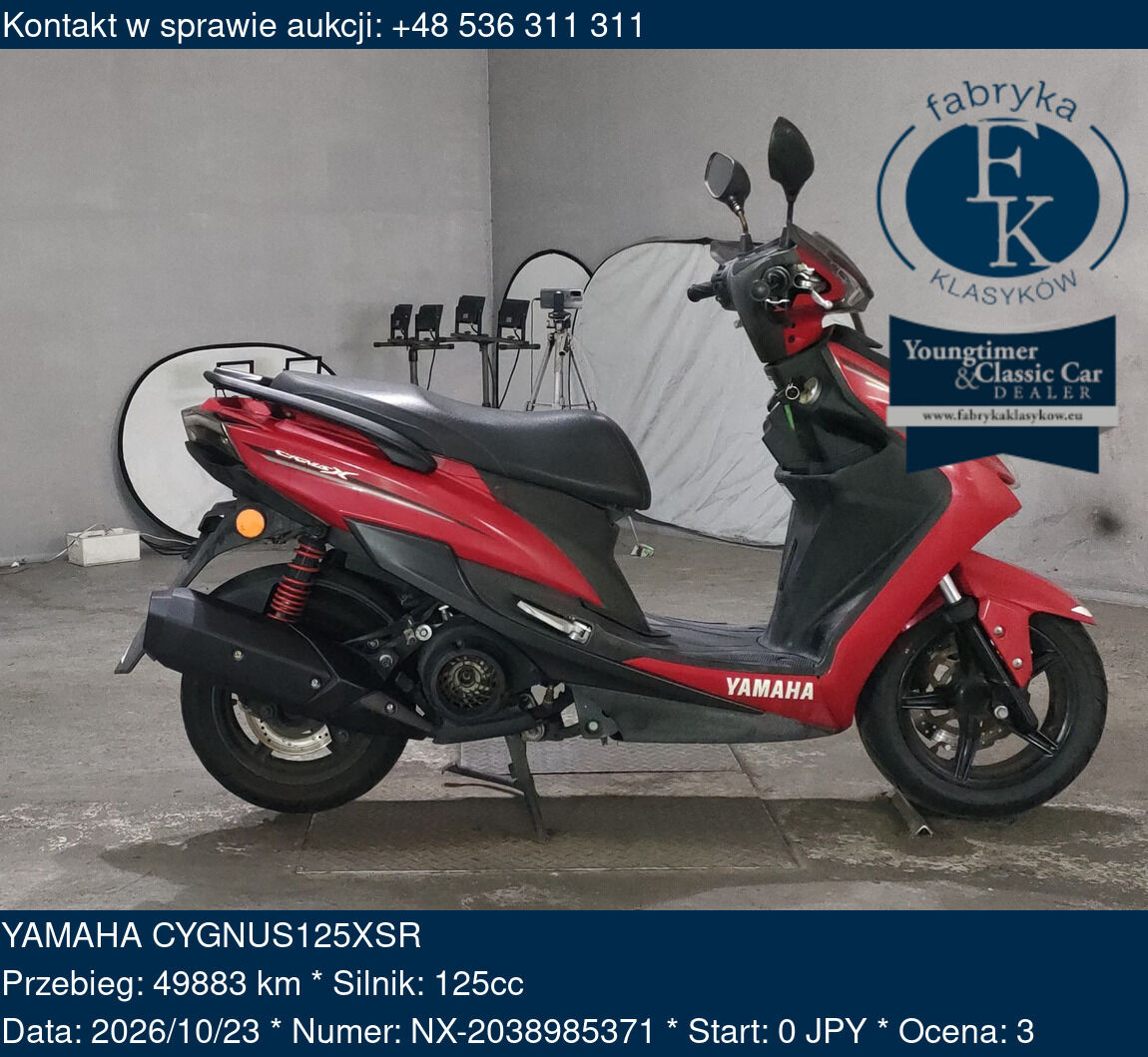 YAMAHA CYGNUS125XSR  - zdjęcie 2