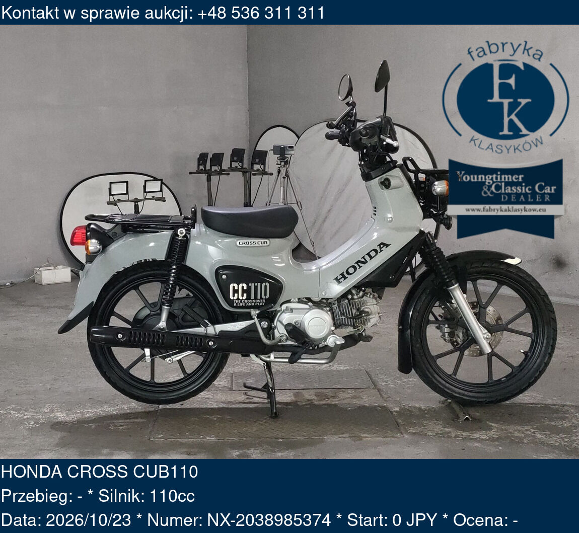 HONDA CROSS CUB110 - zdjęcie 2