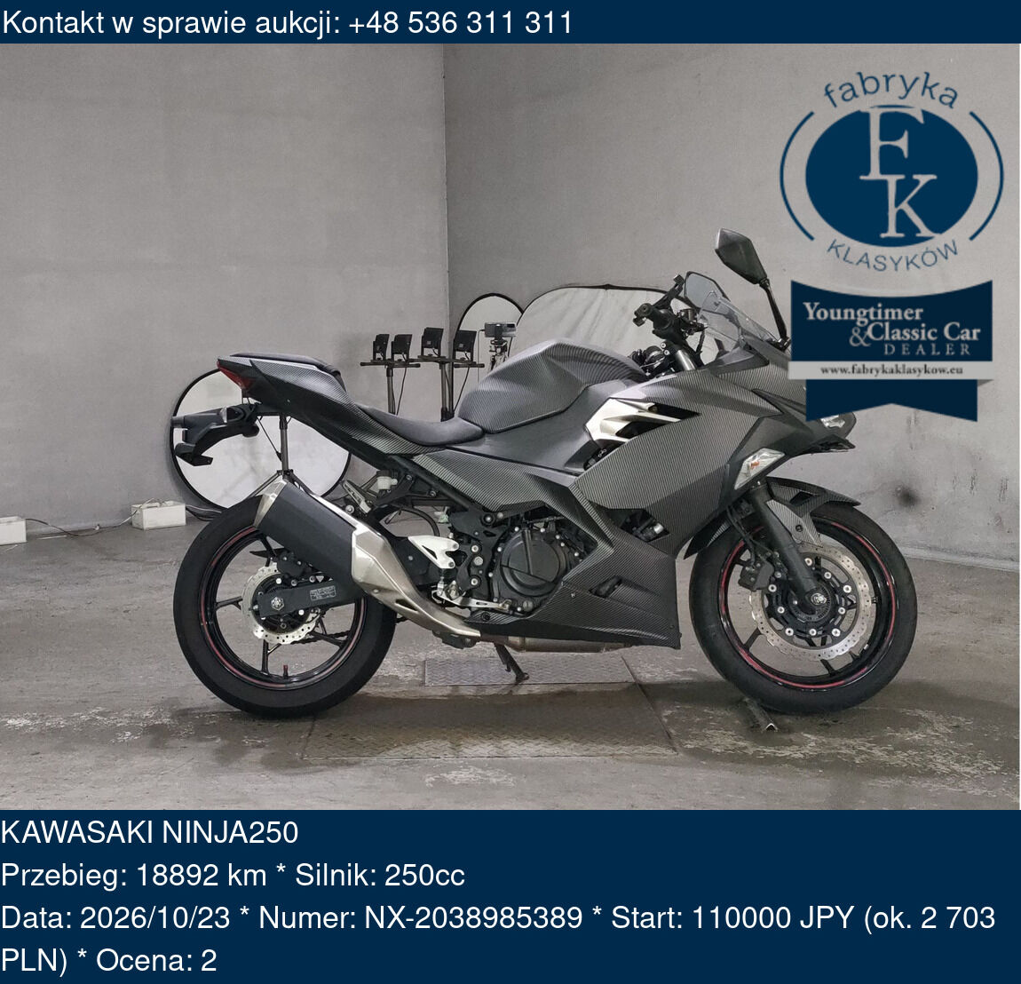 KAWASAKI NINJA250  - zdjęcie 2