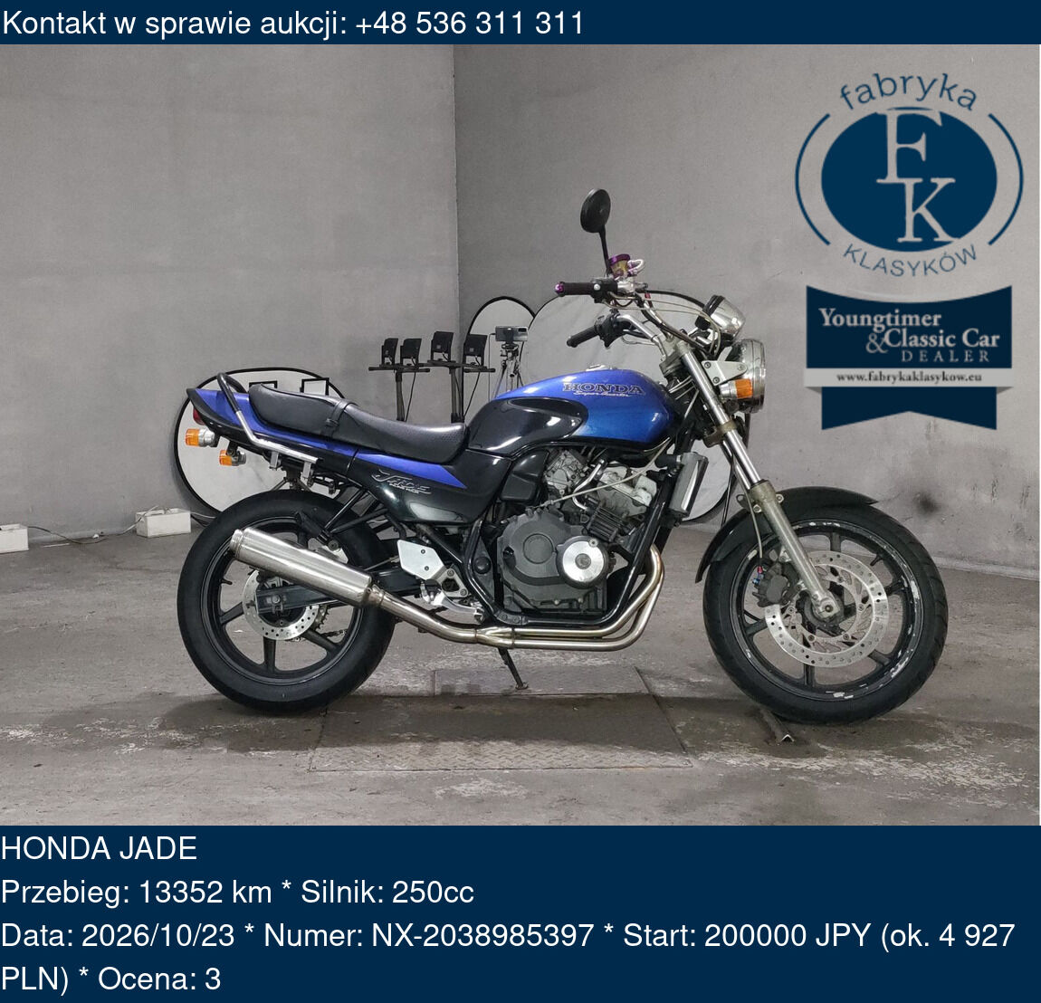 HONDA JADE - zdjęcie 2