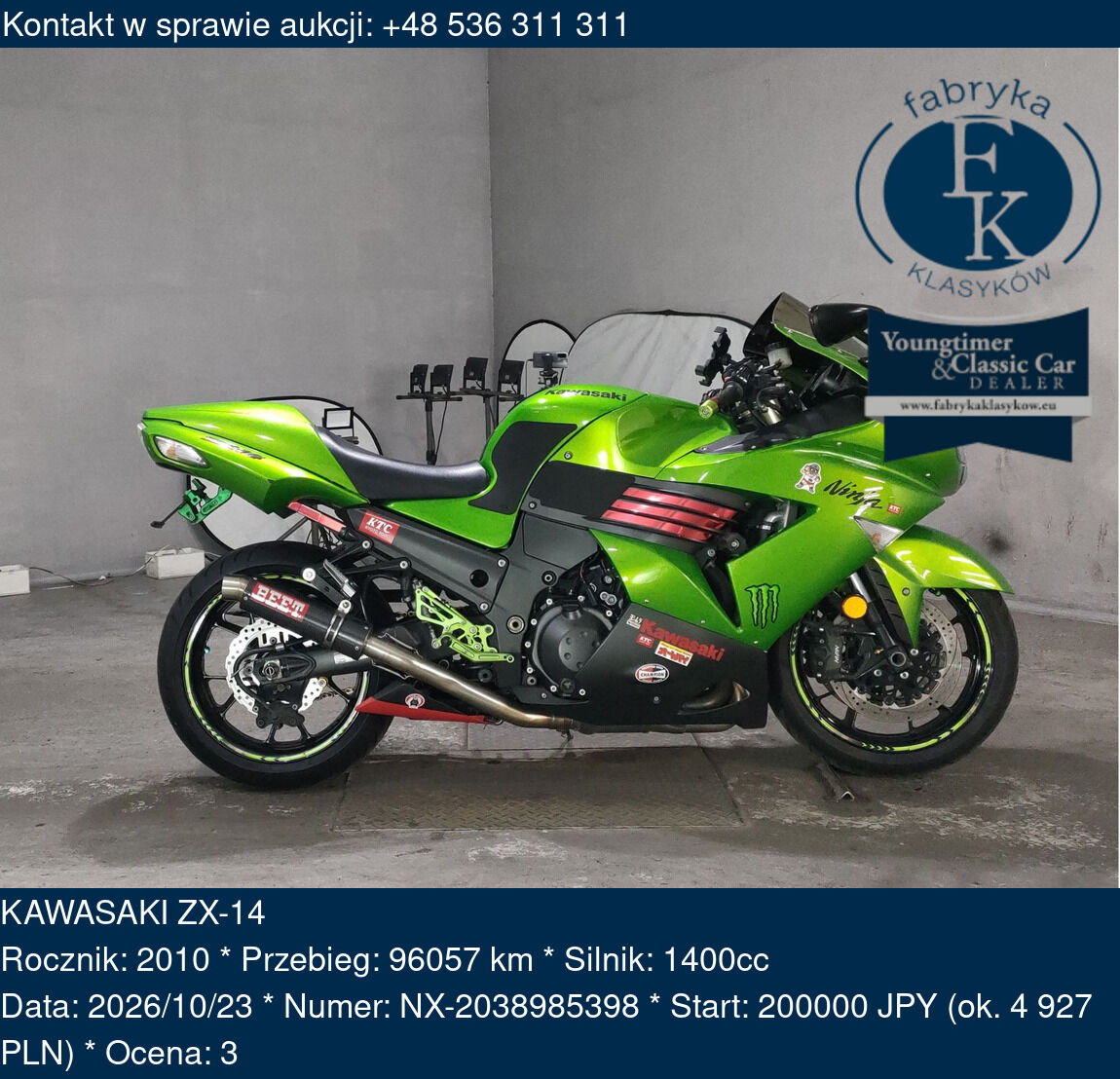 KAWASAKI ZX-14 2010 - zdjęcie 2