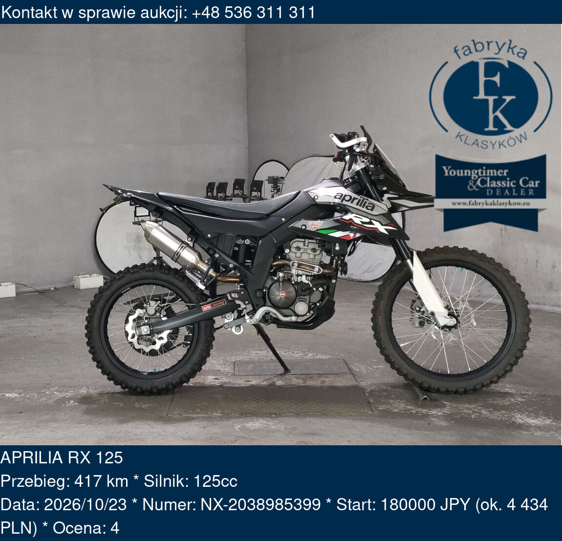 APRILIA RX 125  - zdjęcie 2