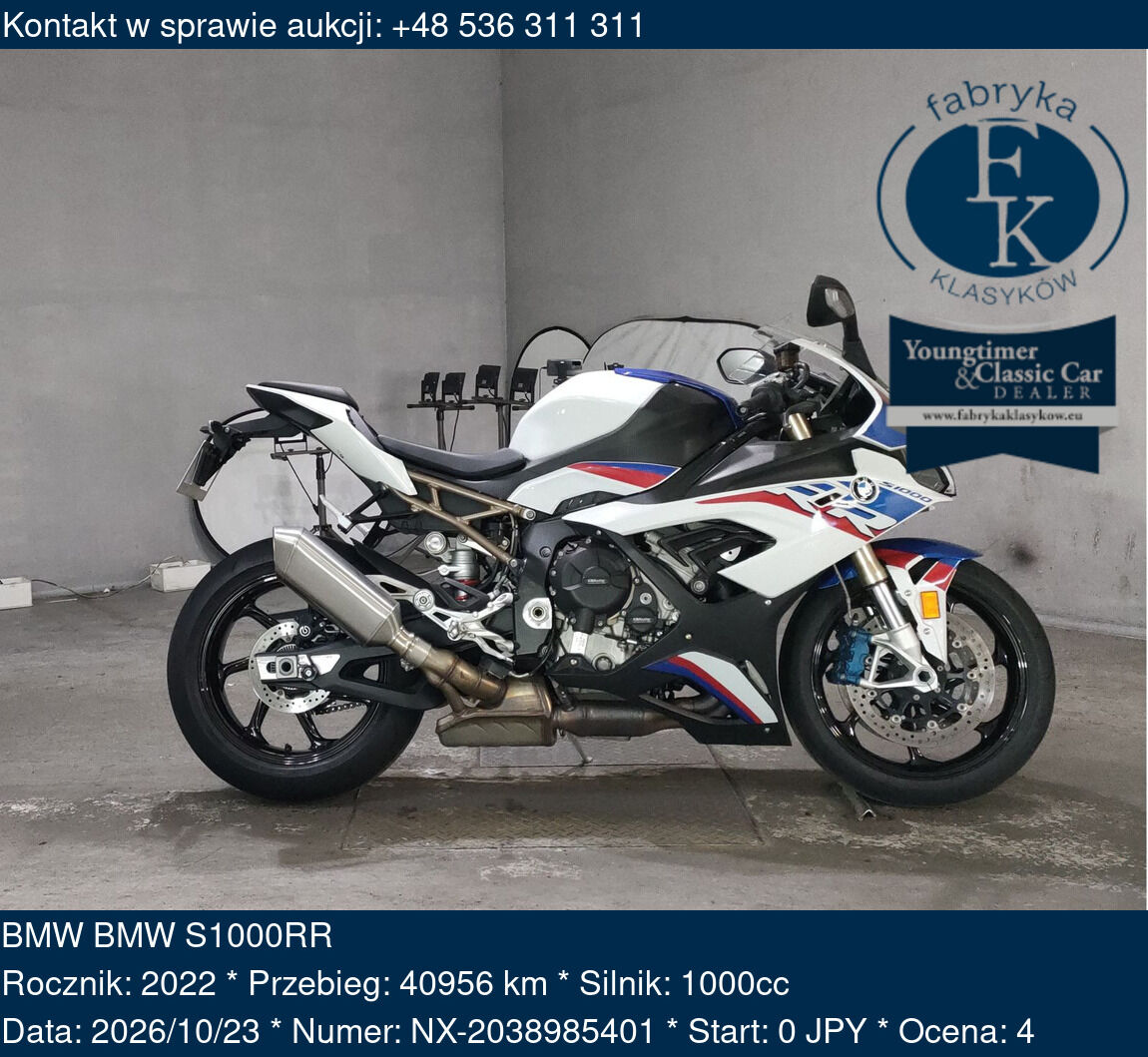 BMW BMW S1000RR 2022 - zdjęcie 2