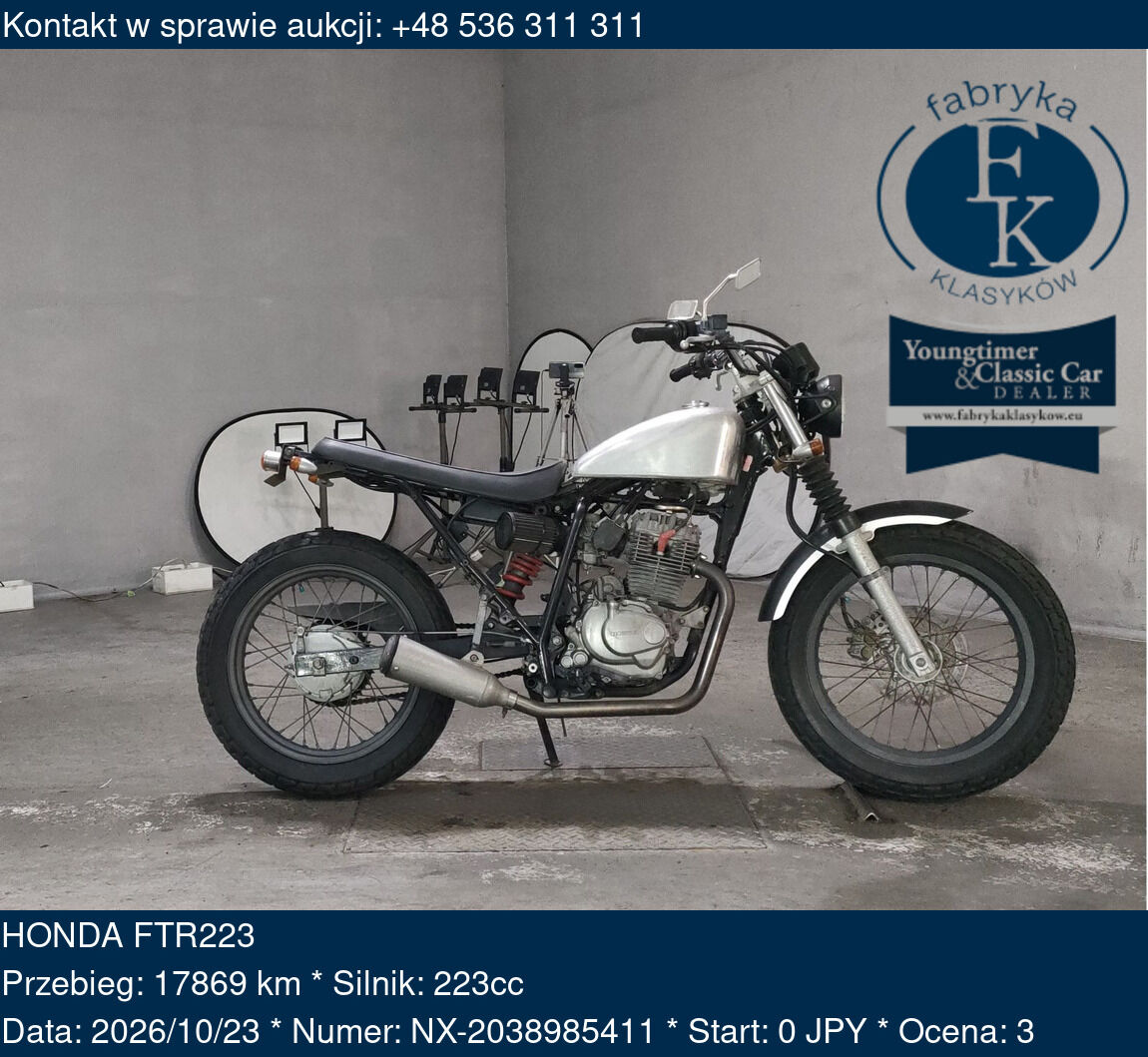 HONDA FTR223 - zdjęcie 2