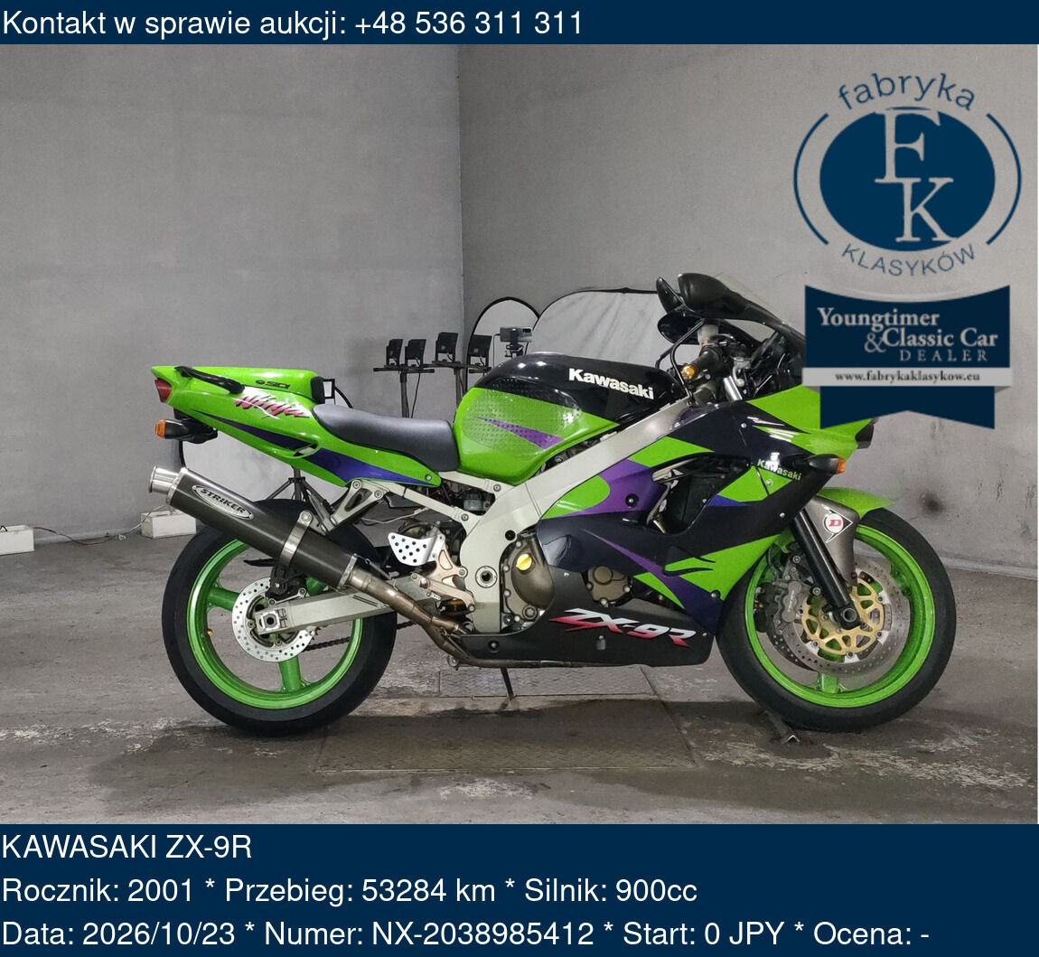 KAWASAKI ZX-9R 2001 - zdjęcie 2