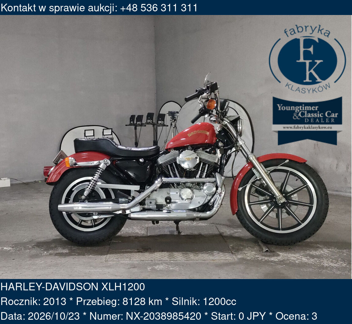 HARLEY-DAVIDSON XLH1200 2013 - zdjęcie 2