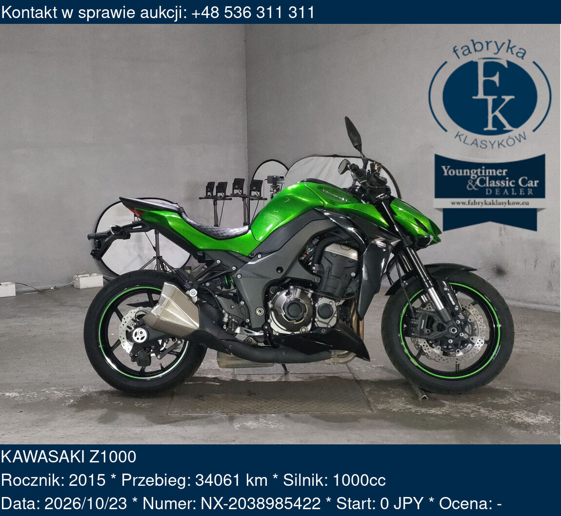 KAWASAKI Z1000 2015 - zdjęcie 2