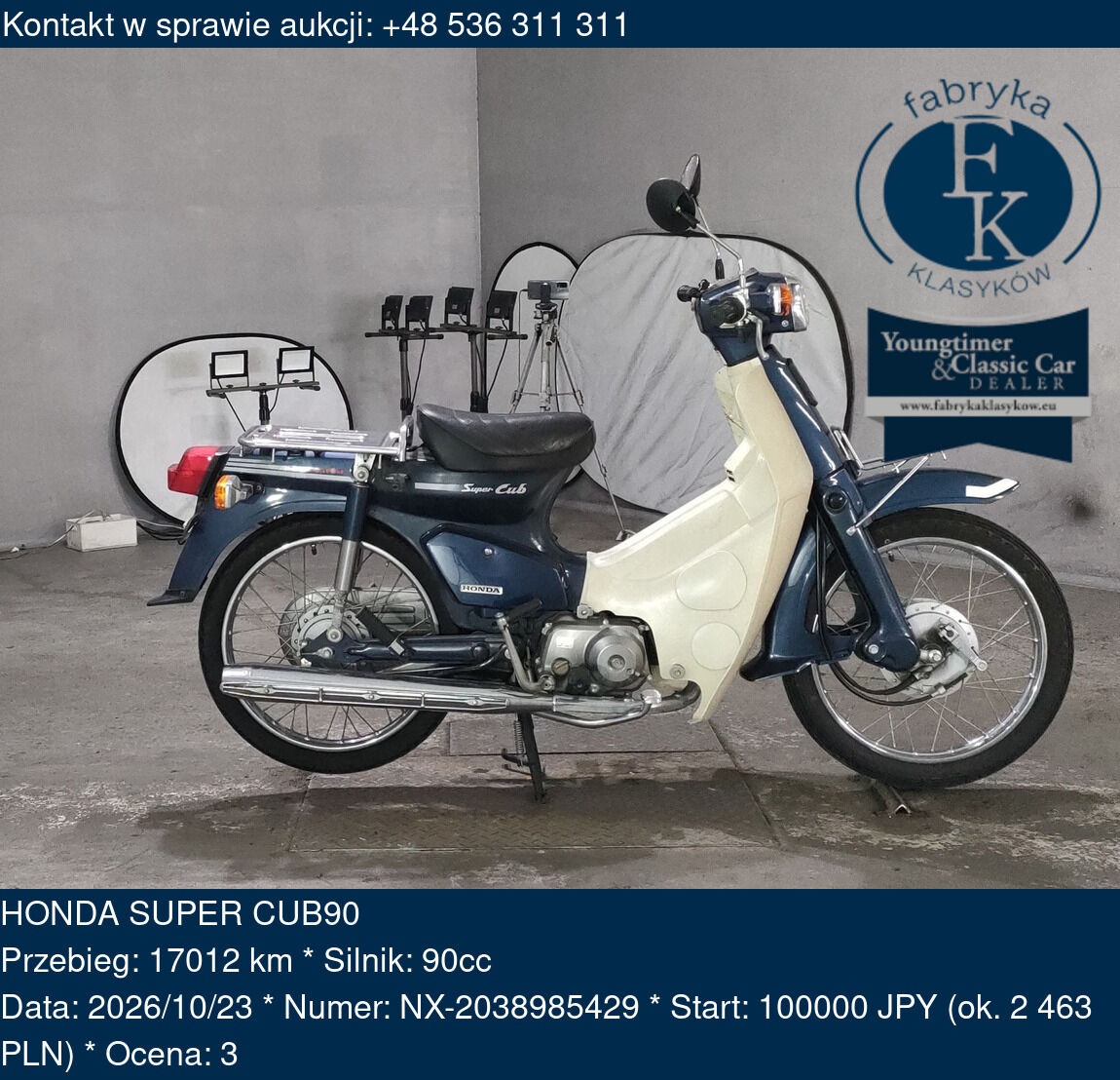 HONDA SUPER CUB90 - zdjęcie 2