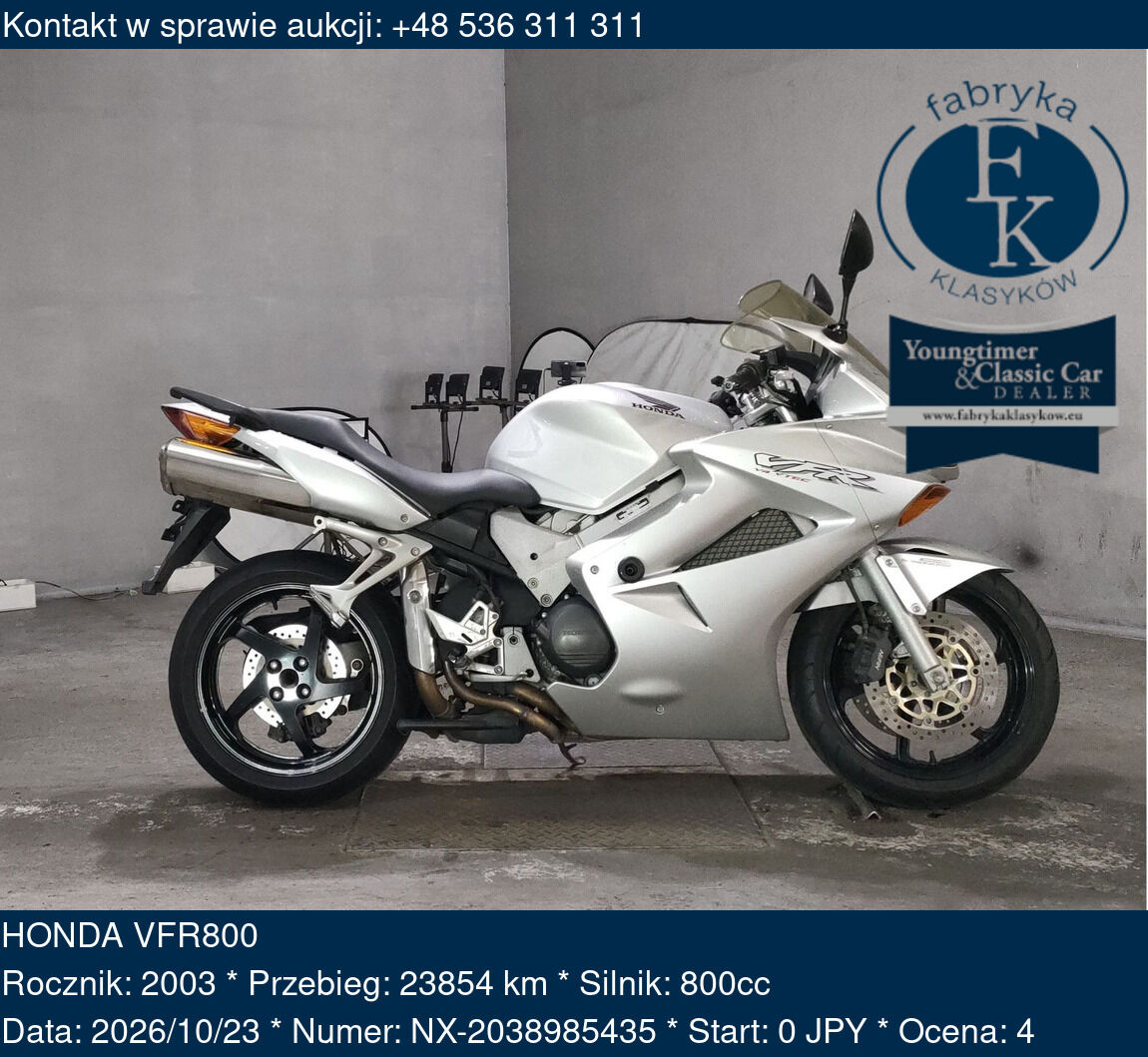 HONDA VFR800 2003 - zdjęcie 2