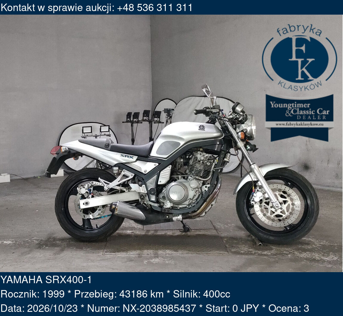 YAMAHA SRX400-1 1999 - zdjęcie 2