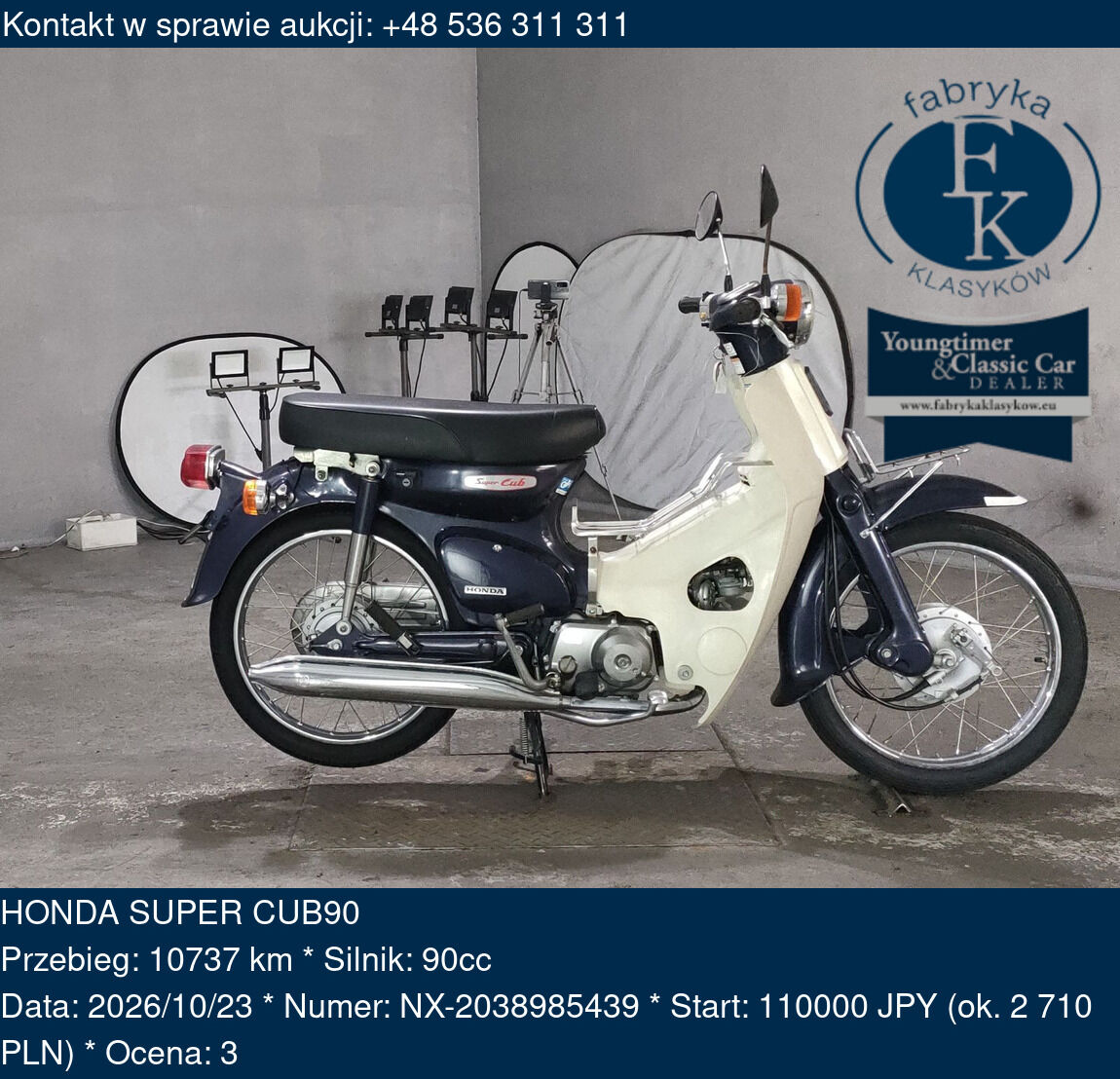 HONDA SUPER CUB90  - zdjęcie 2