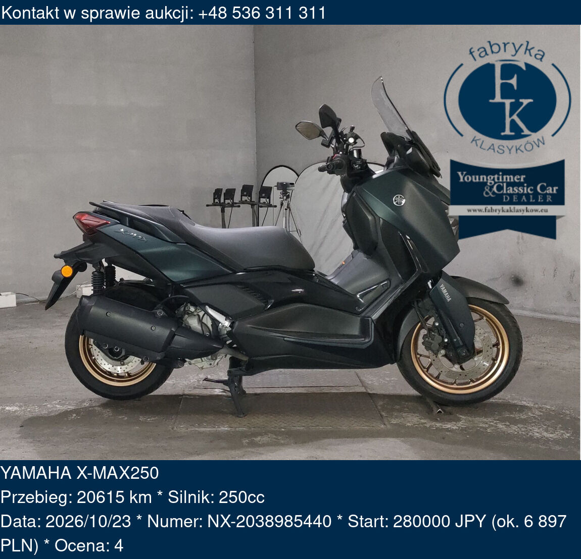 YAMAHA X-MAX250  - zdjęcie 2