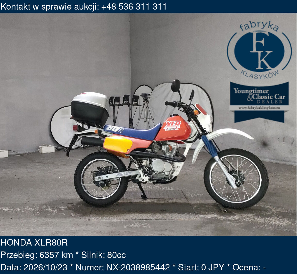 HONDA XLR80R - zdjęcie 2