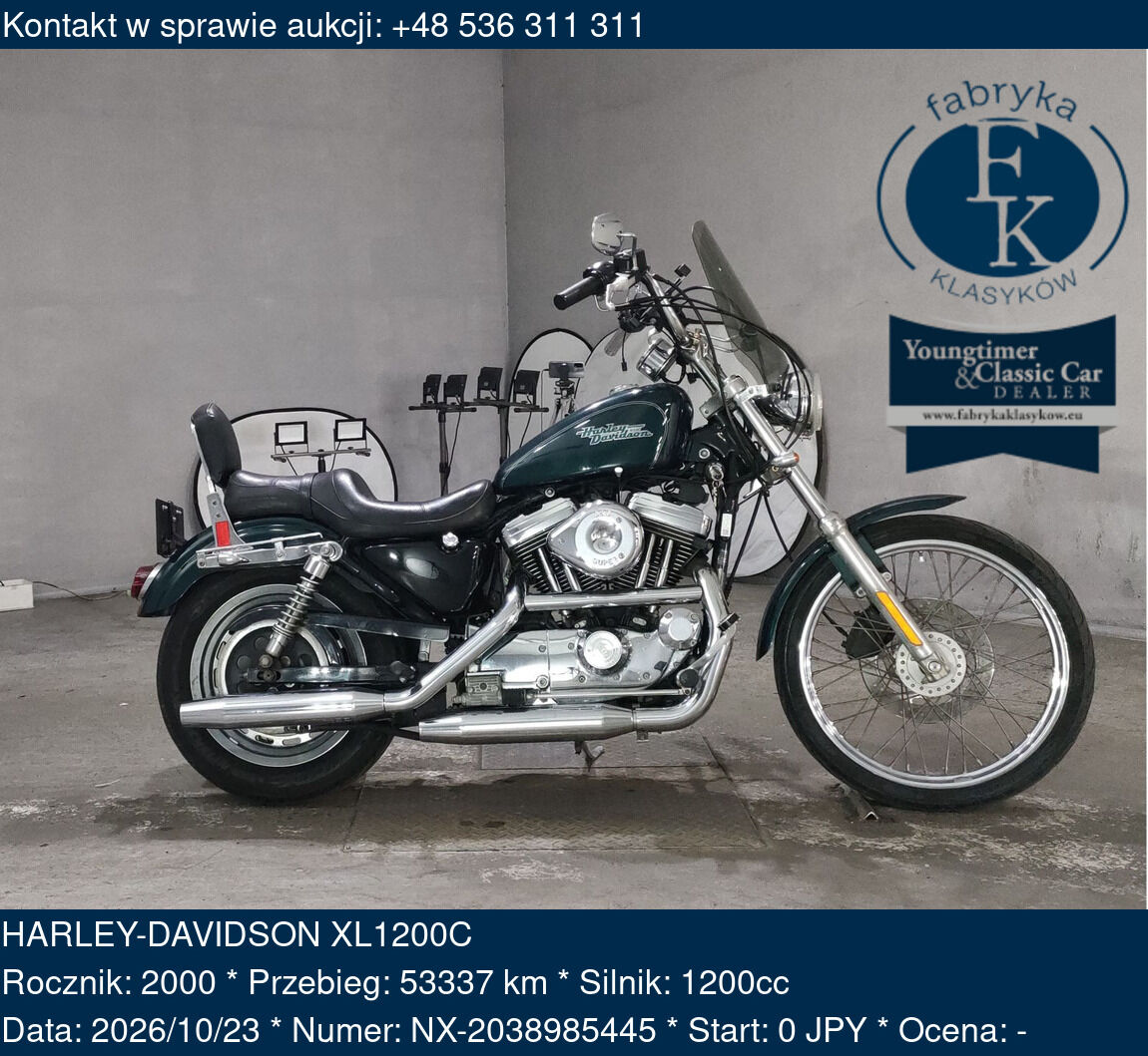 HARLEY-DAVIDSON XL1200C 2000 - zdjęcie 2