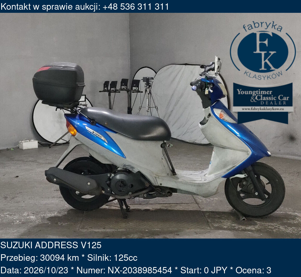 SUZUKI ADDRESS V125  - zdjęcie 2