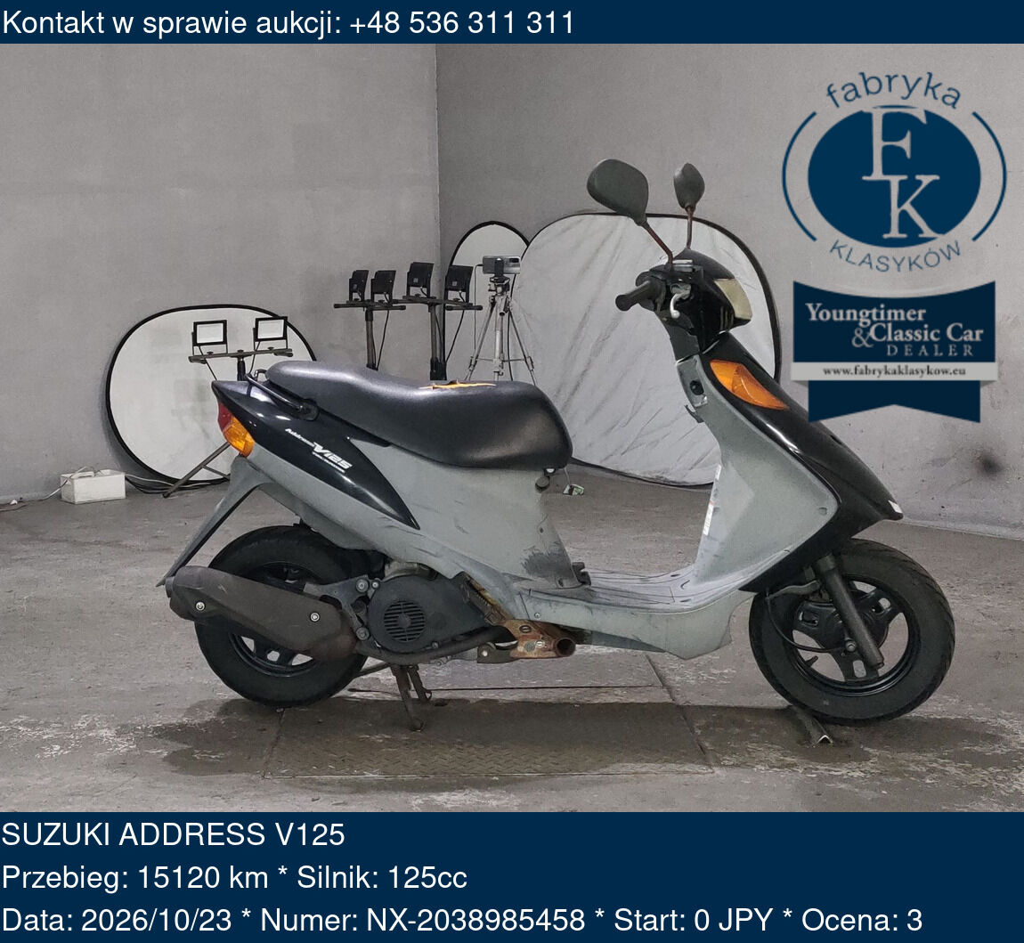 SUZUKI ADDRESS V125  - zdjęcie 2